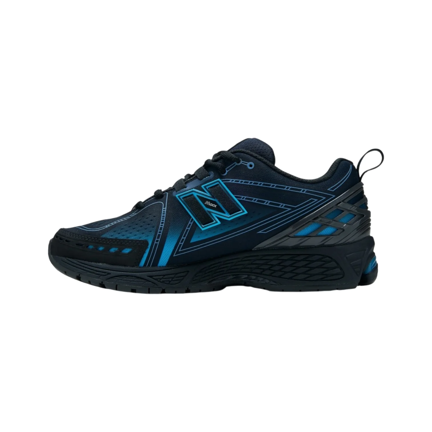 1906 Black/Blue Sneakers