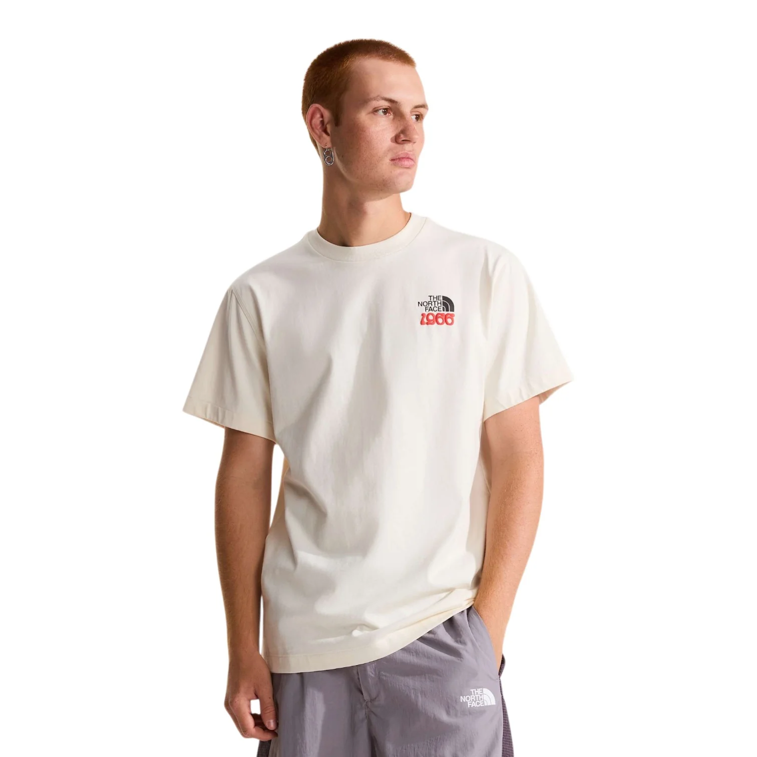 1966 Motion Relaxed Short Sleeve T-Shirt White Dune - Image 3