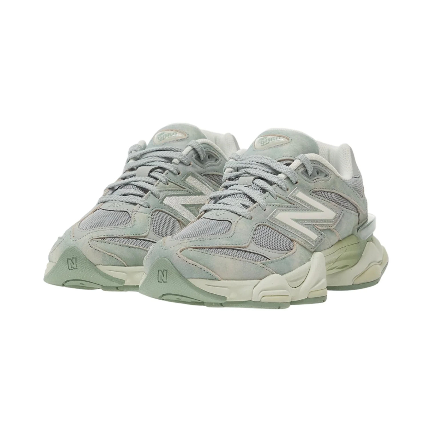 New Balance 9060 Mosaic Green Sea Salt - Image 2