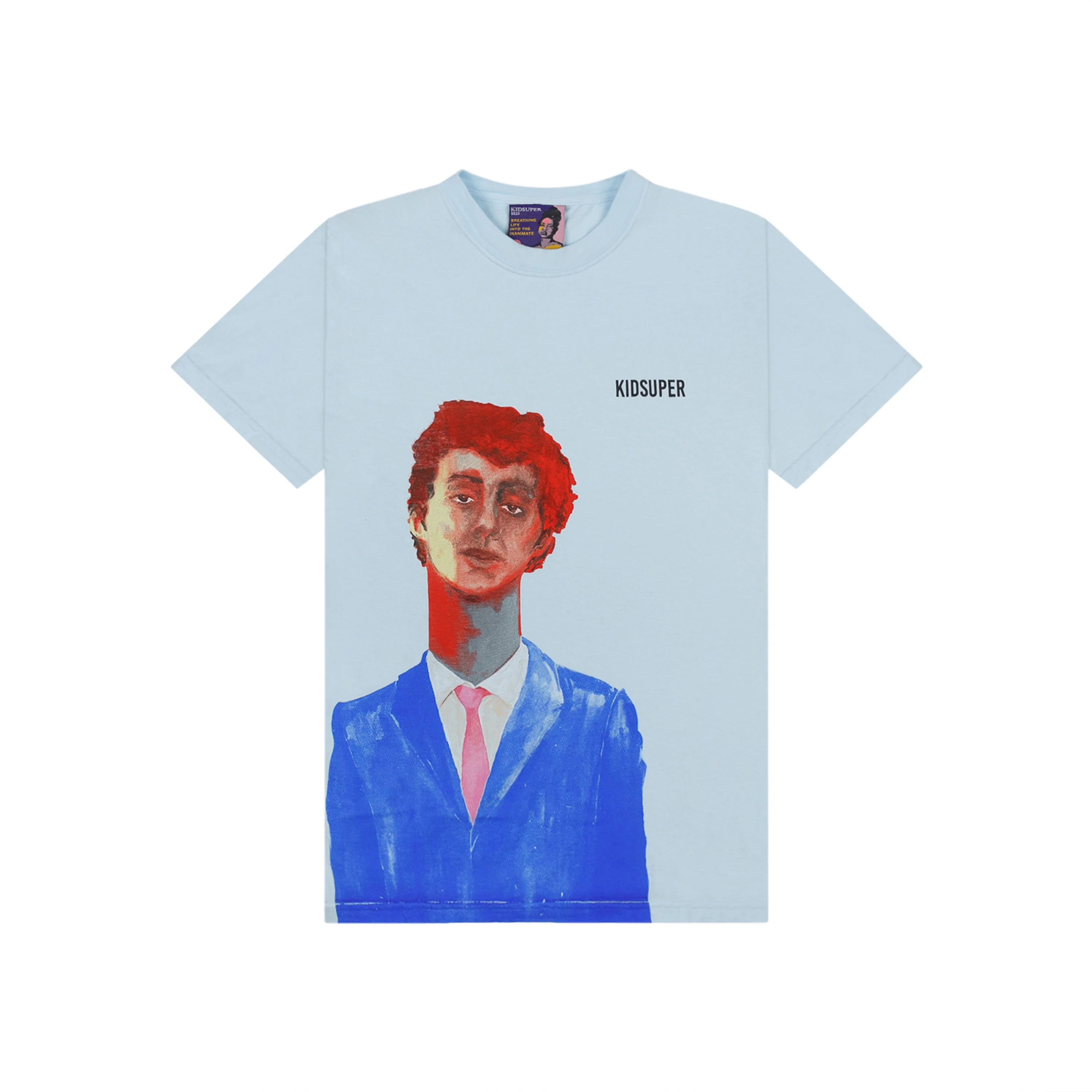 A Boy Tee- Light Blue