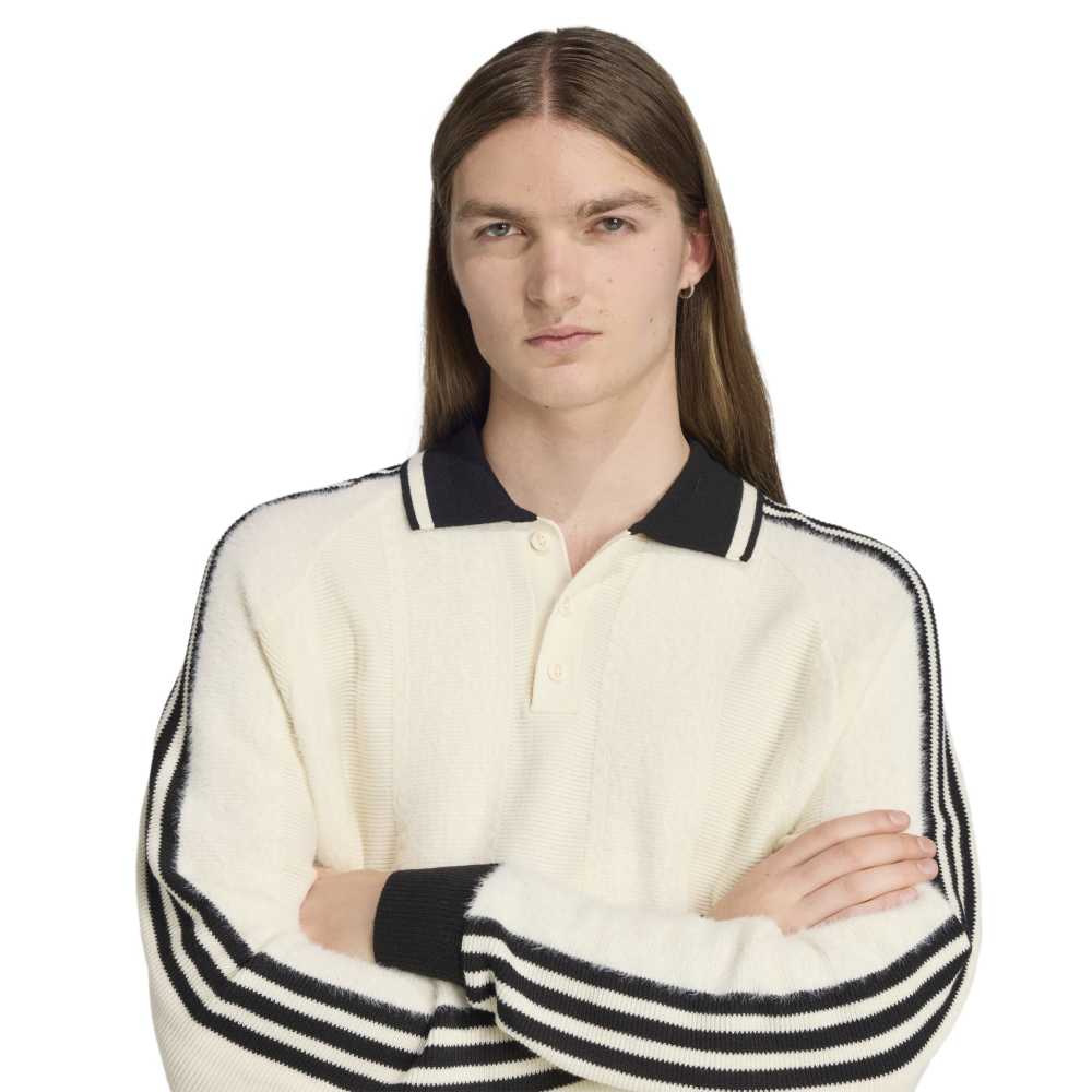 Knitted Jersey White - Image 4