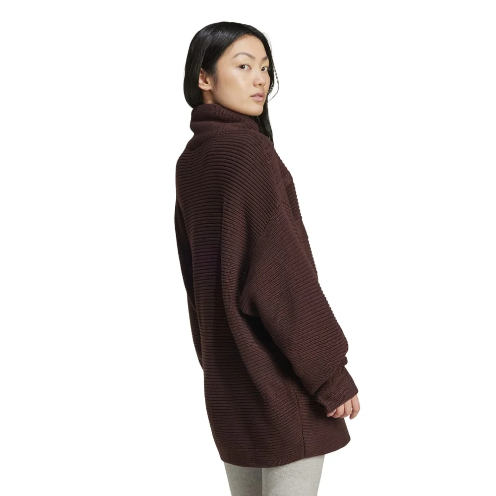 Over ize Turtleneck  weat Brown - Image 3