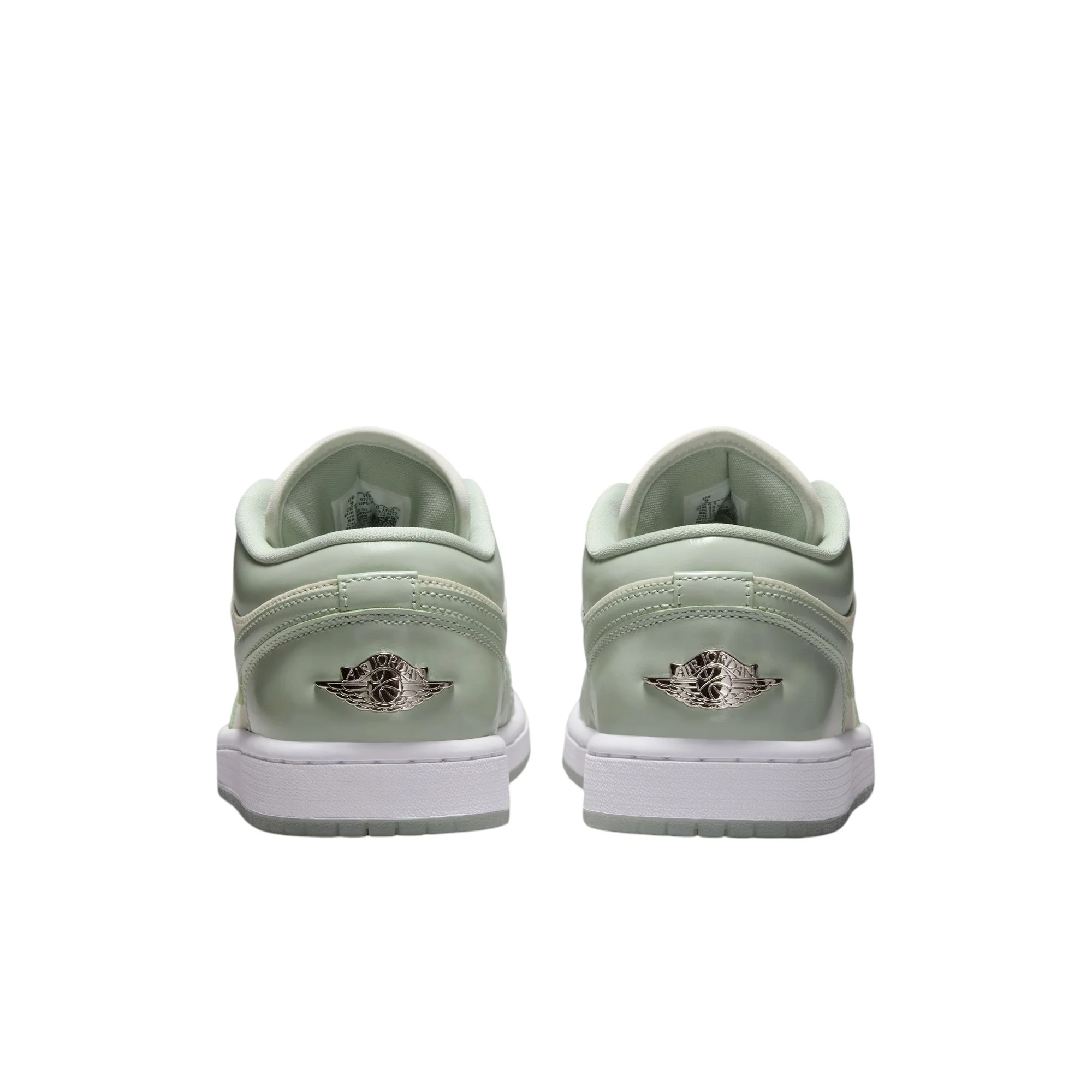 Air Jordan 1 Low SE Sail/Seafoam-Metallic Silver-White - Image 5