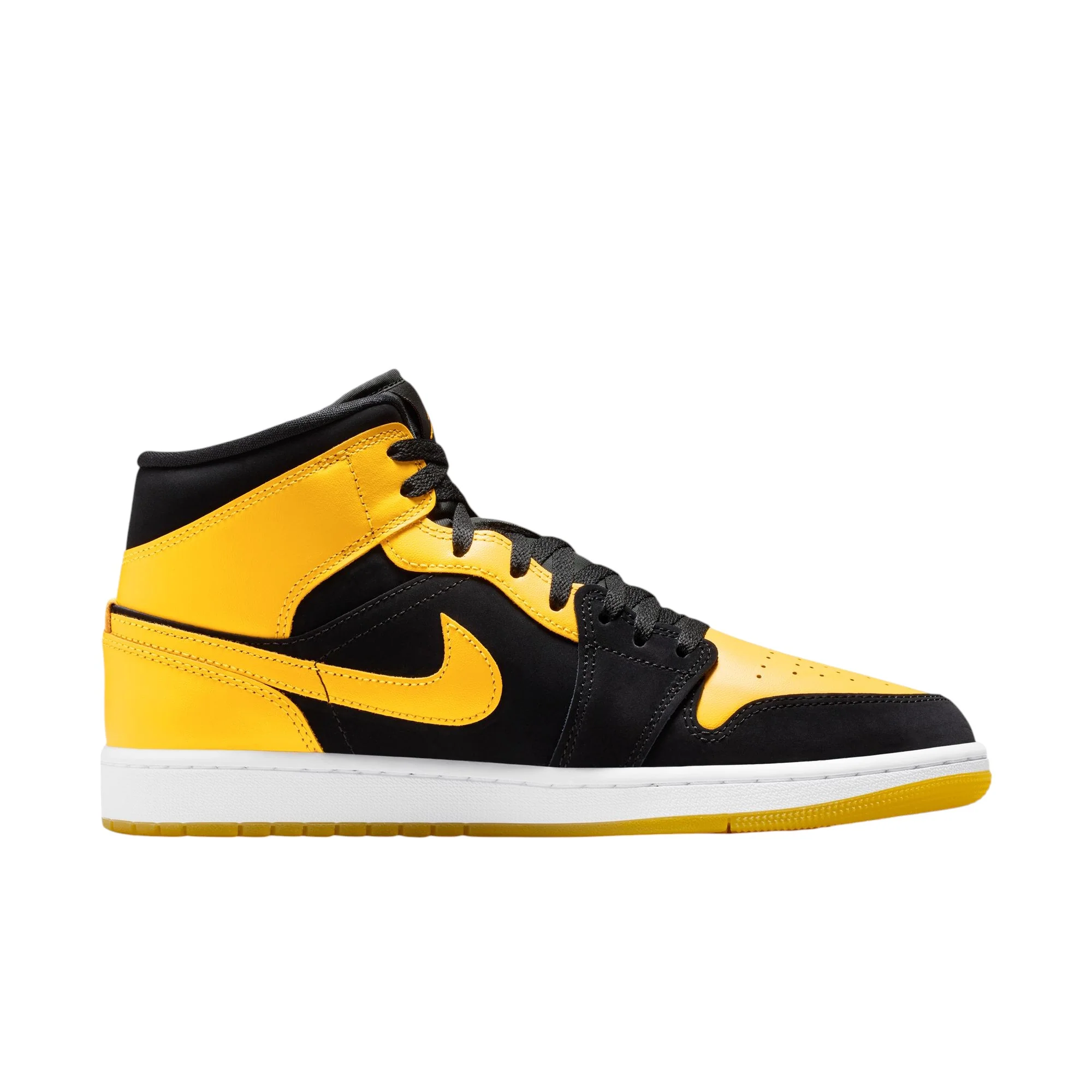 Air Jordan 1 Mid New Love Black Varsity Maize - Image 3