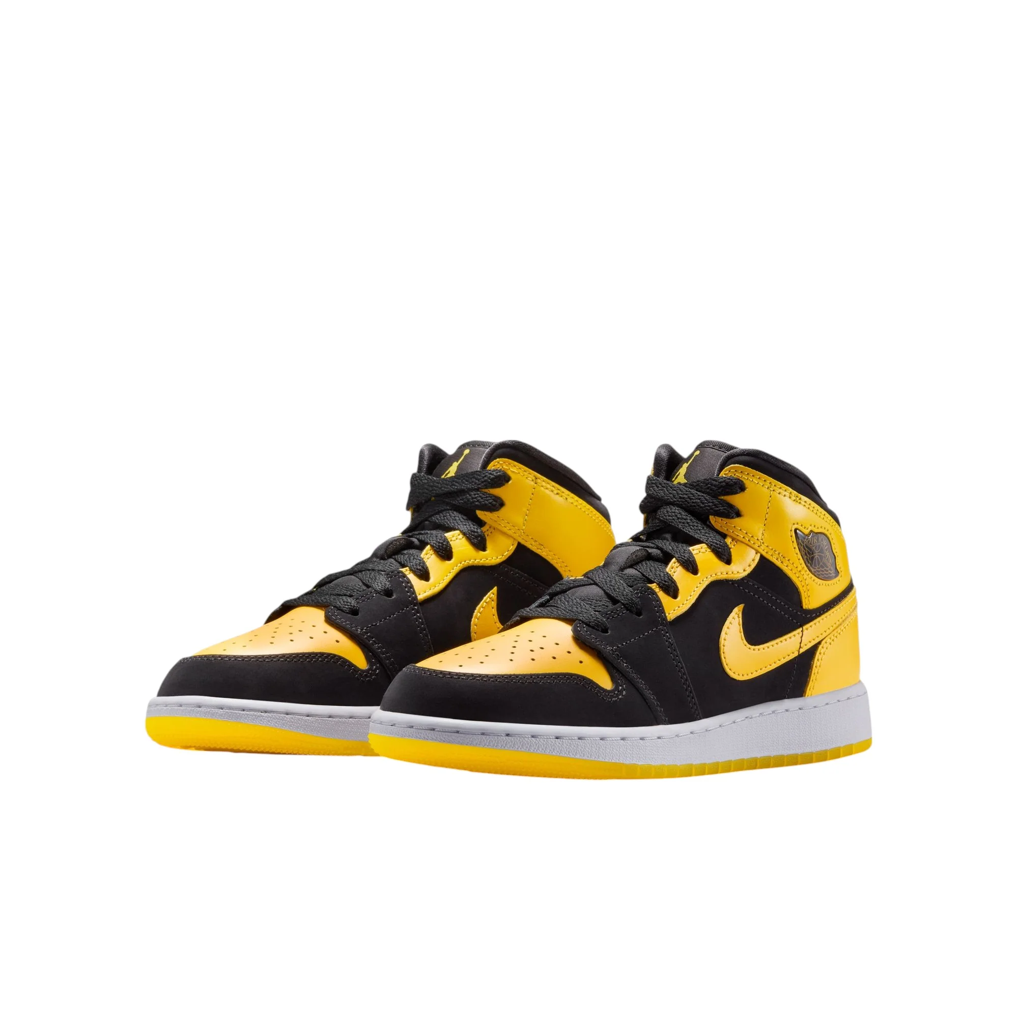 Air Jordan 1 Mid SE New Love Black Varsity Maize - Image 2