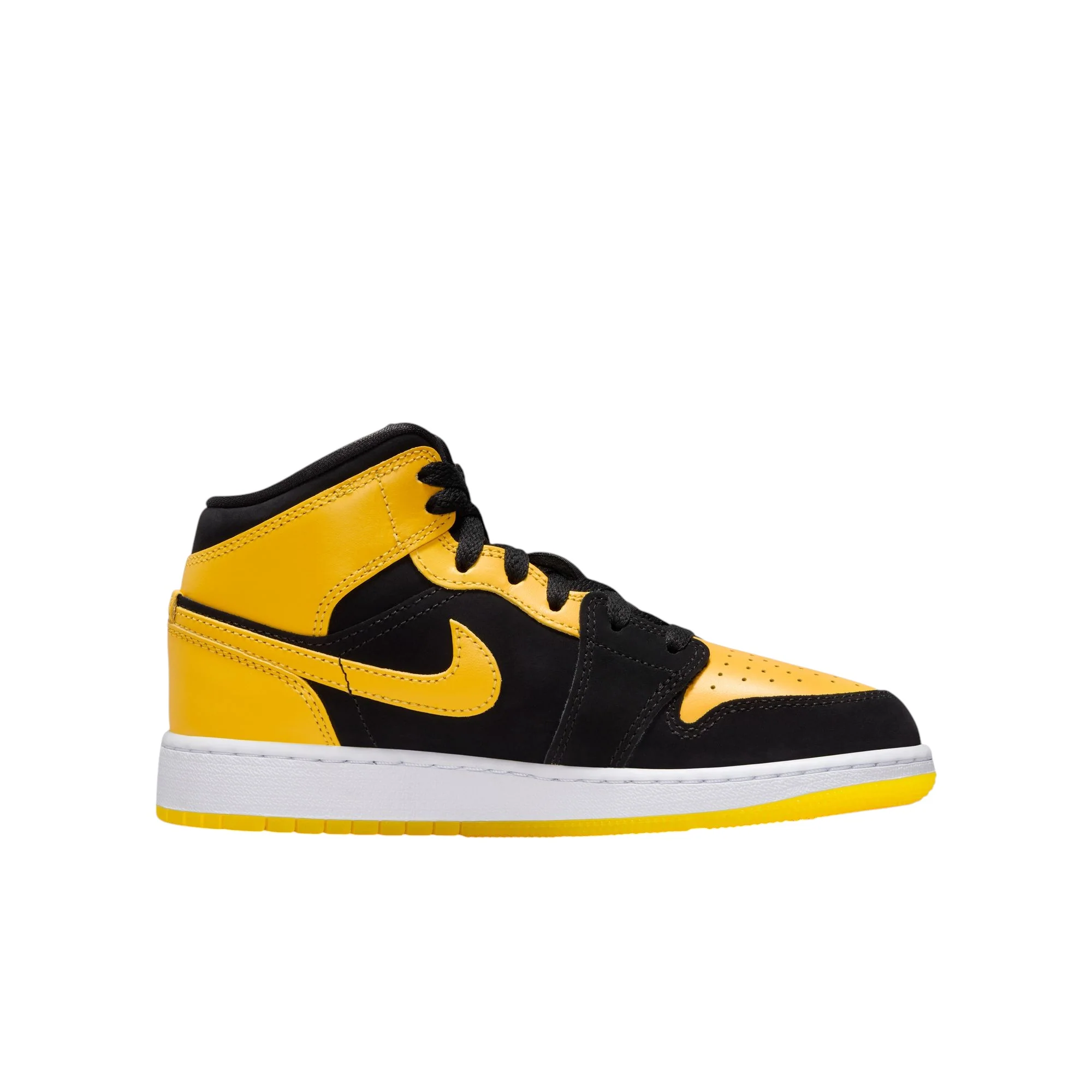 Air Jordan 1 Mid SE New Love Black Varsity Maize - Image 3