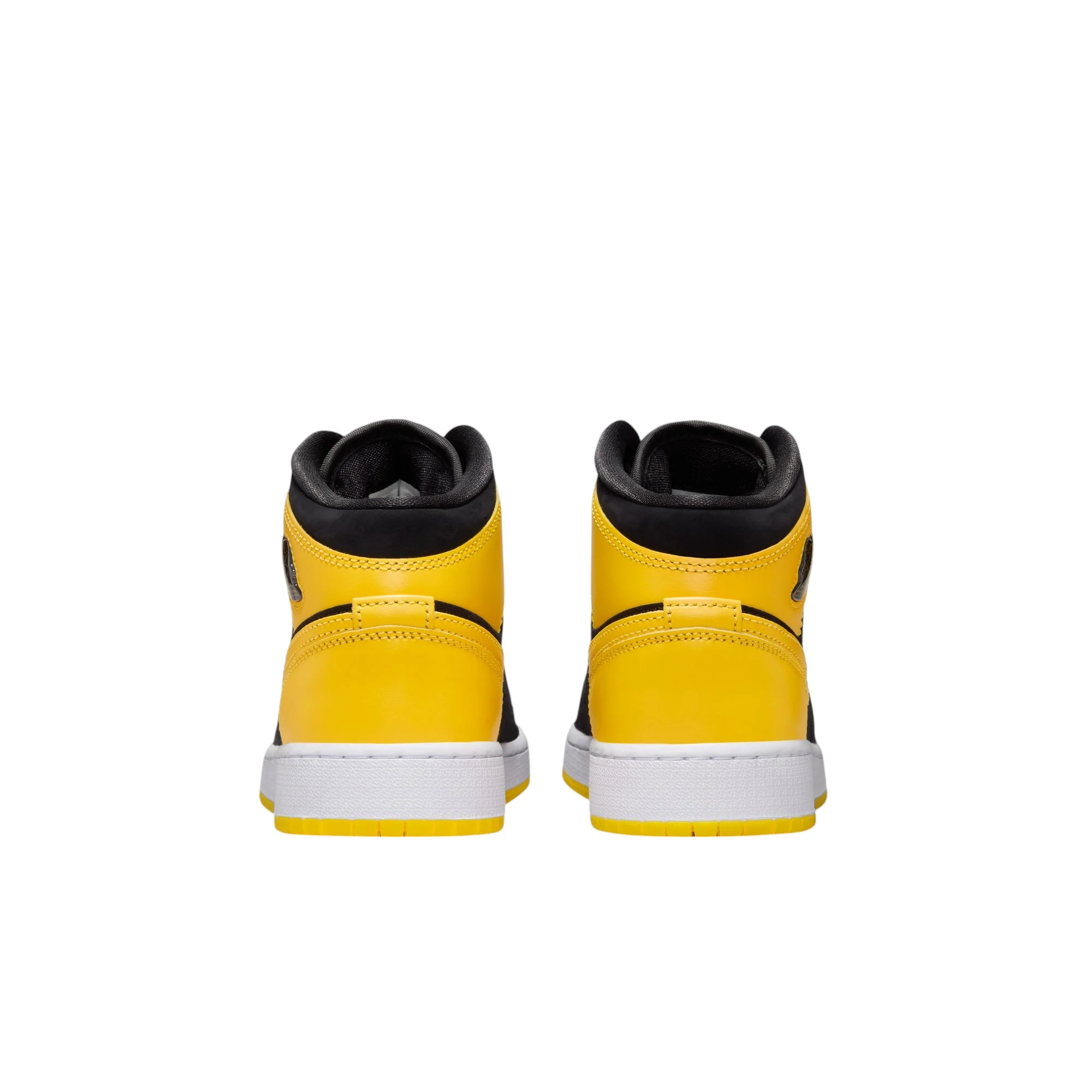 Air Jordan 1 Mid SE New Love Black Varsity Maize - Image 5