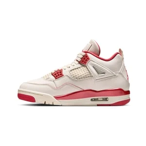 Air Jordan 4 Valentine's Day Pale Ivory Sierra Red