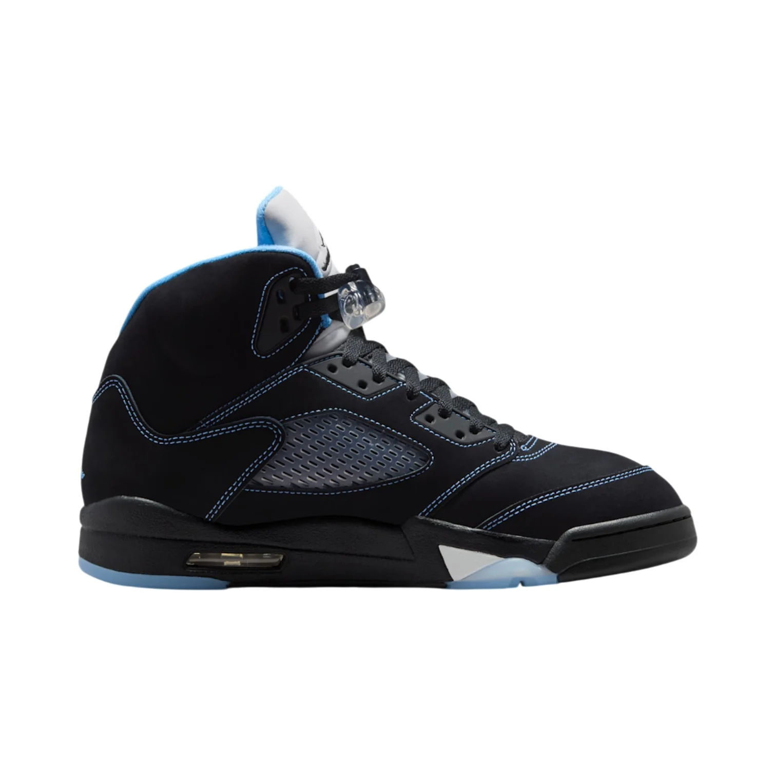 Air Jordan 5 Black Carolina Sneakers - Image 3