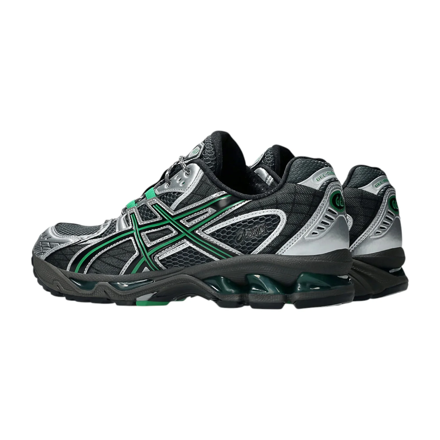 Asics Gel-Nimbus 10.1 Obsidian Grey/Green Basil - Image 3