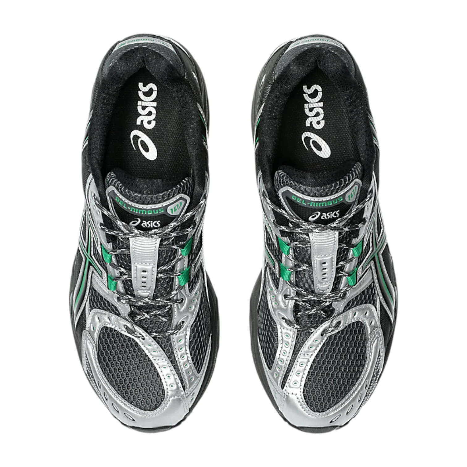 Asics Gel-Nimbus 10.1 Obsidian Grey/Green Basil - Image 4