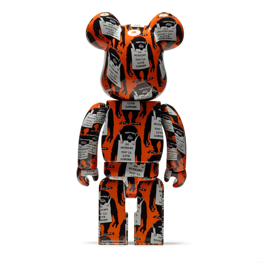 BEARBRICK 1000% MONKEY SIGN - Image 2