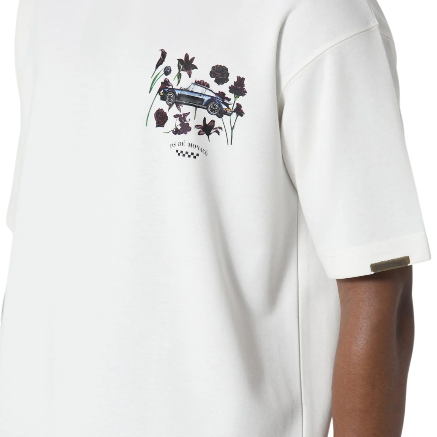 Bloom Torque Off White T-Shirt - Image 4
