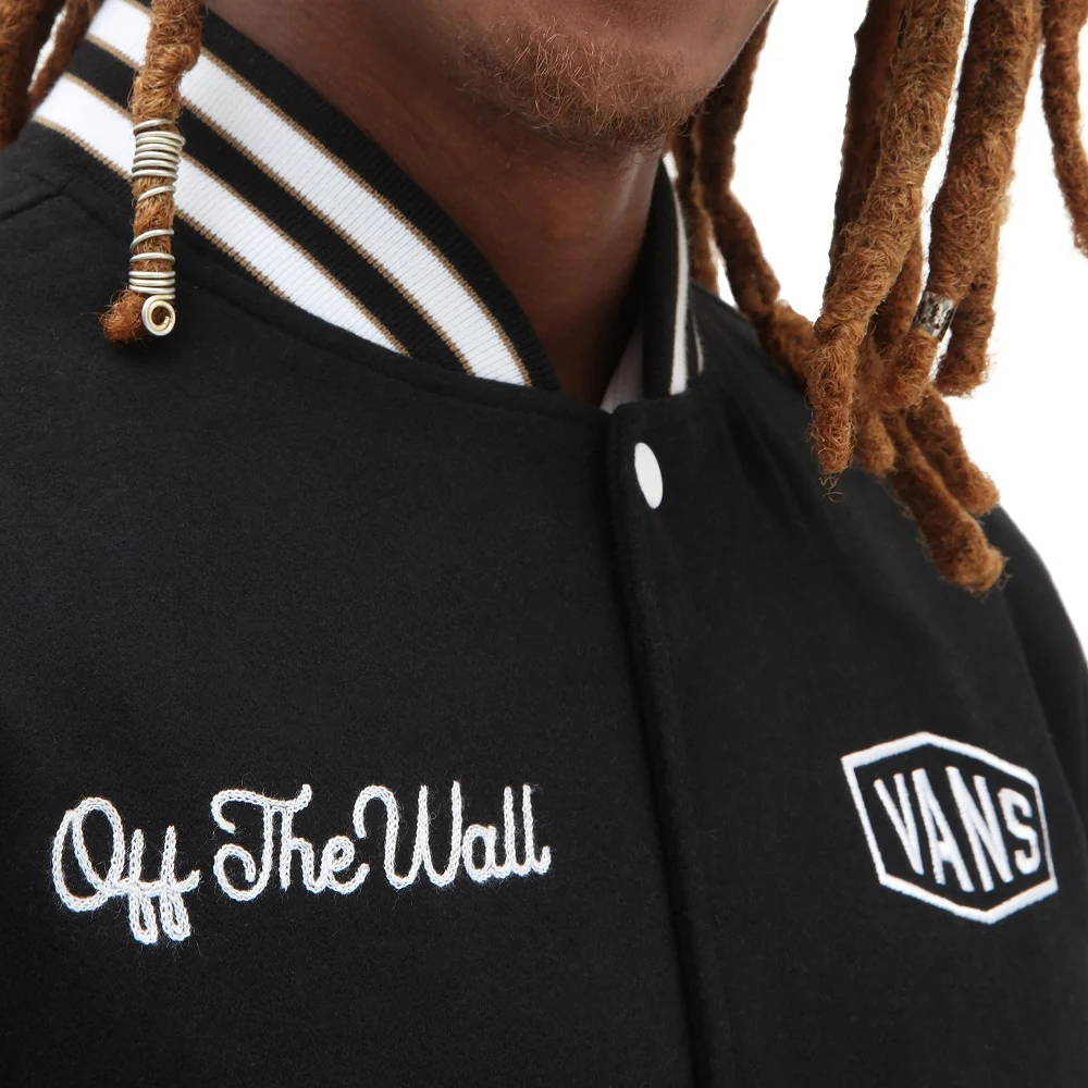 Checkerboard Research Varsity Jacket - Image 5