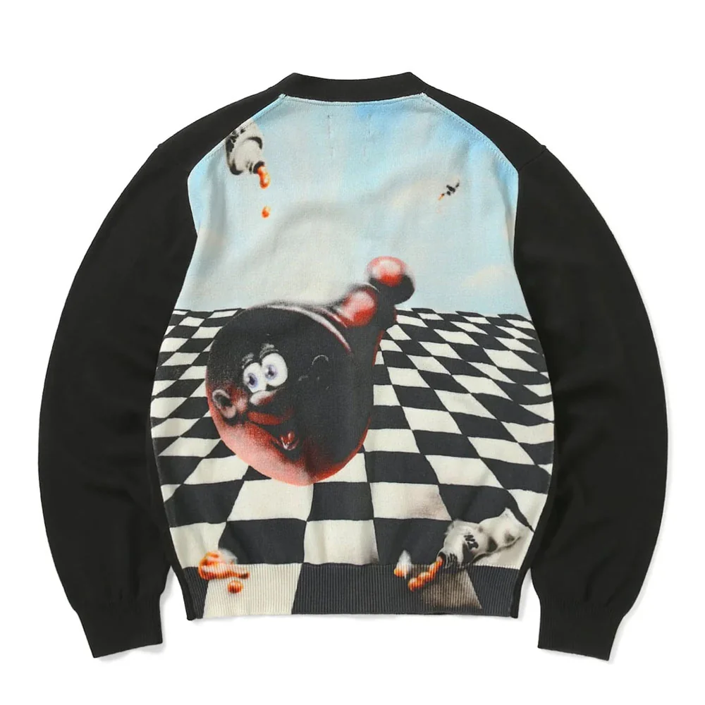 Chess Zip Cardigan - Image 2