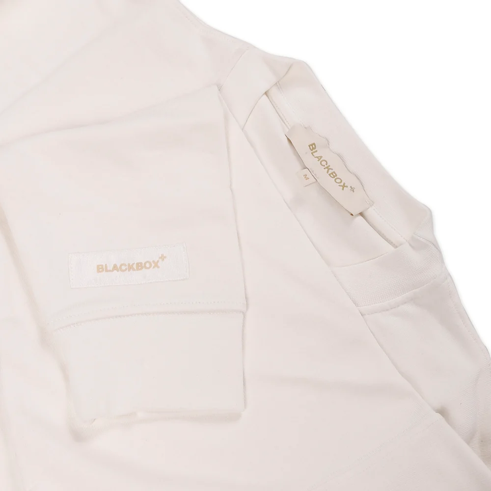 Basic, Not Simple. Crew Sweat White - Image 3