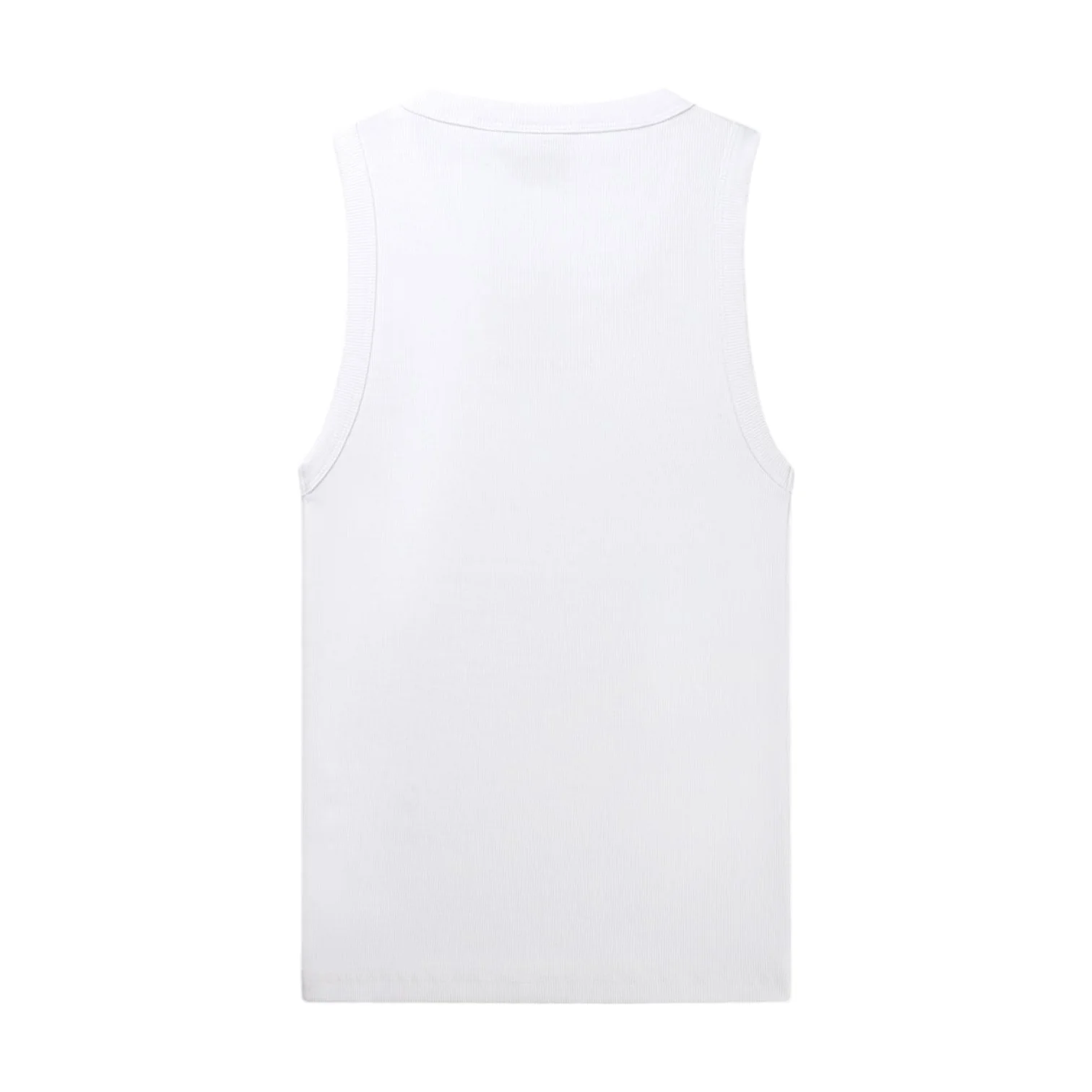 Dias Rib Tank Top White - Image 2
