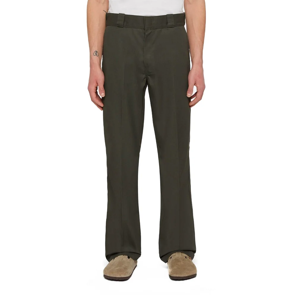 874 Work Pant Rec Olive Green - Image 3