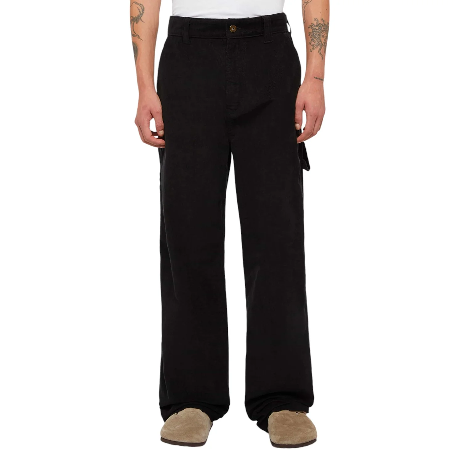 Corduroy Carpenter Pant Black - Image 3