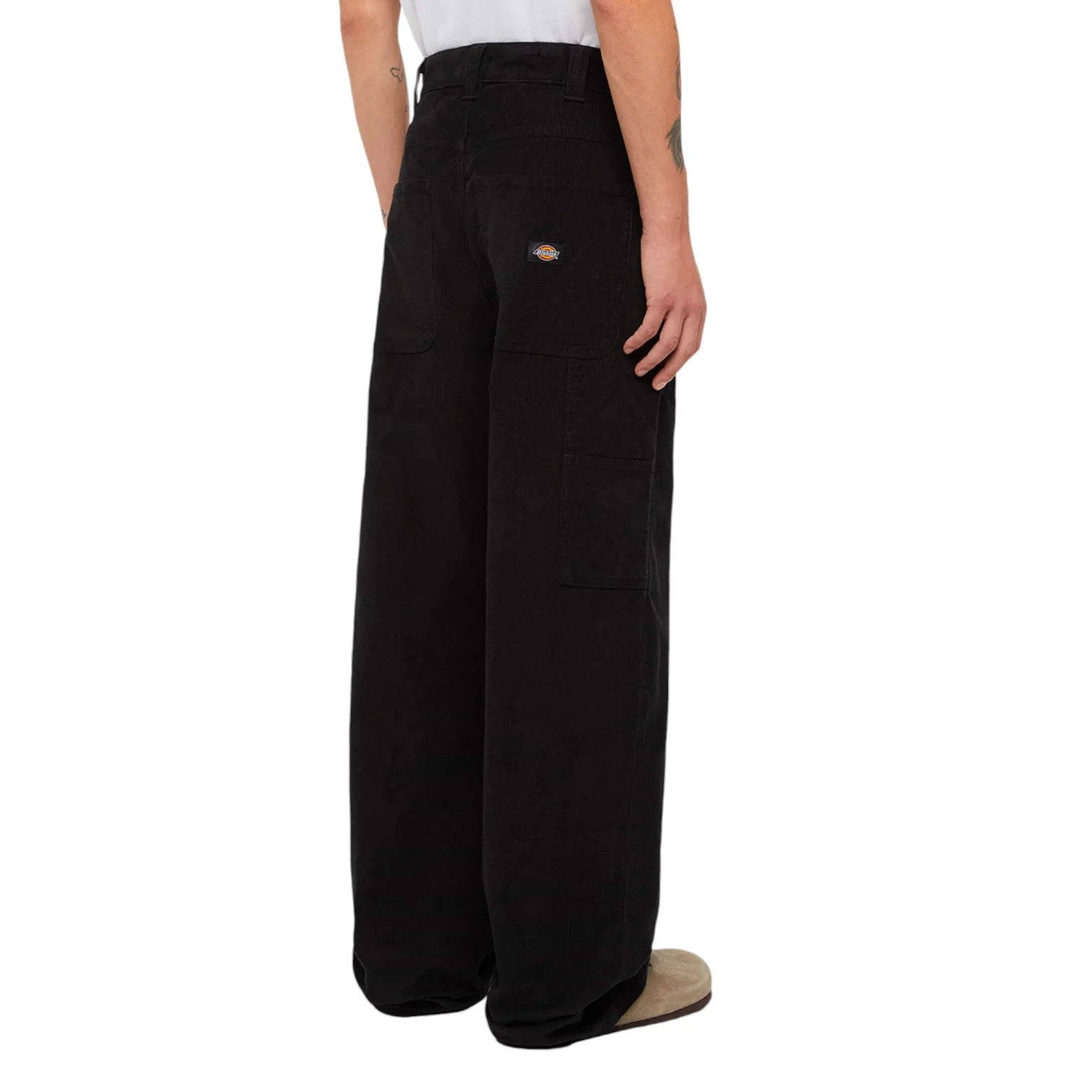 Corduroy Carpenter Pant Black - Image 4