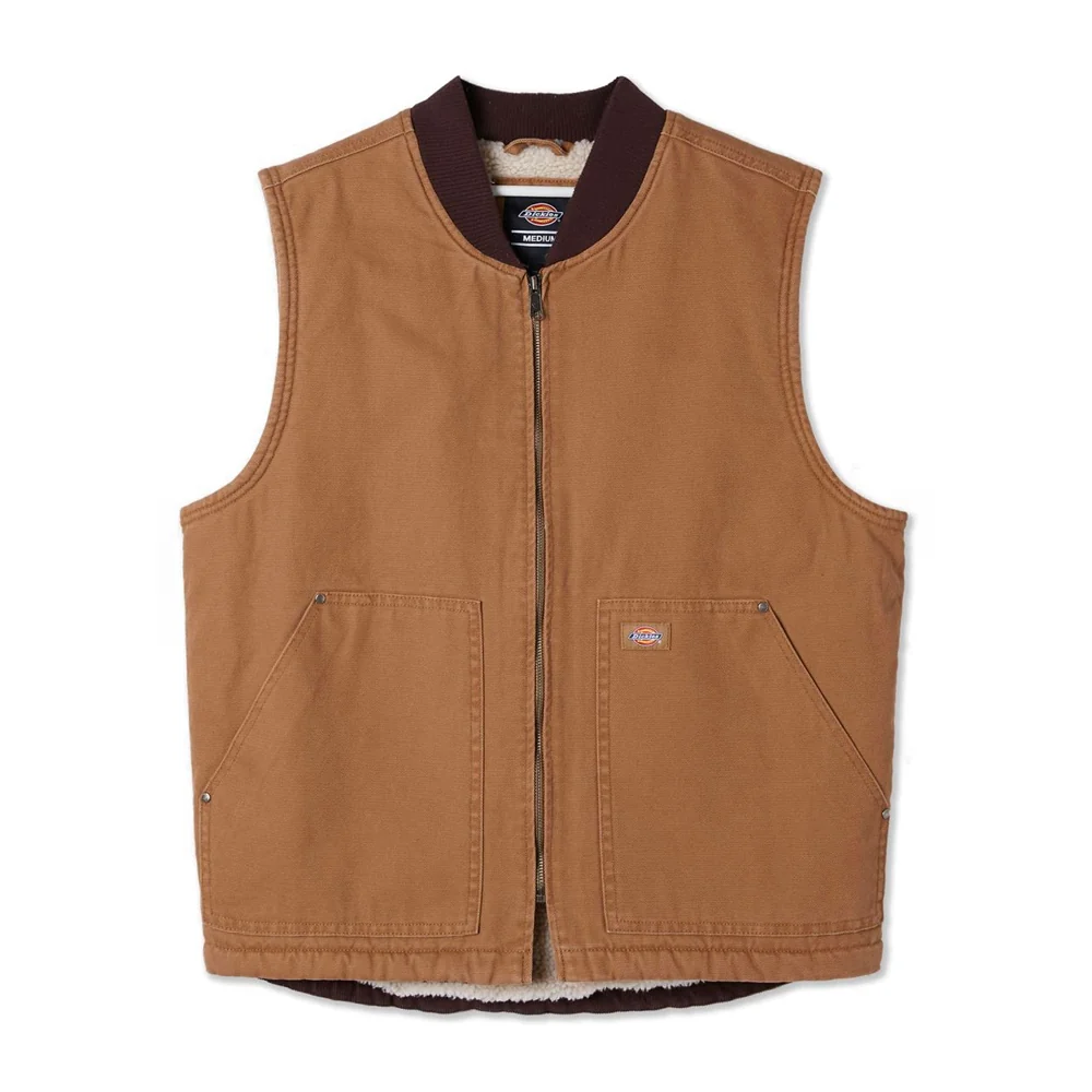 Duck Canvas Vest Sw Brown Duck