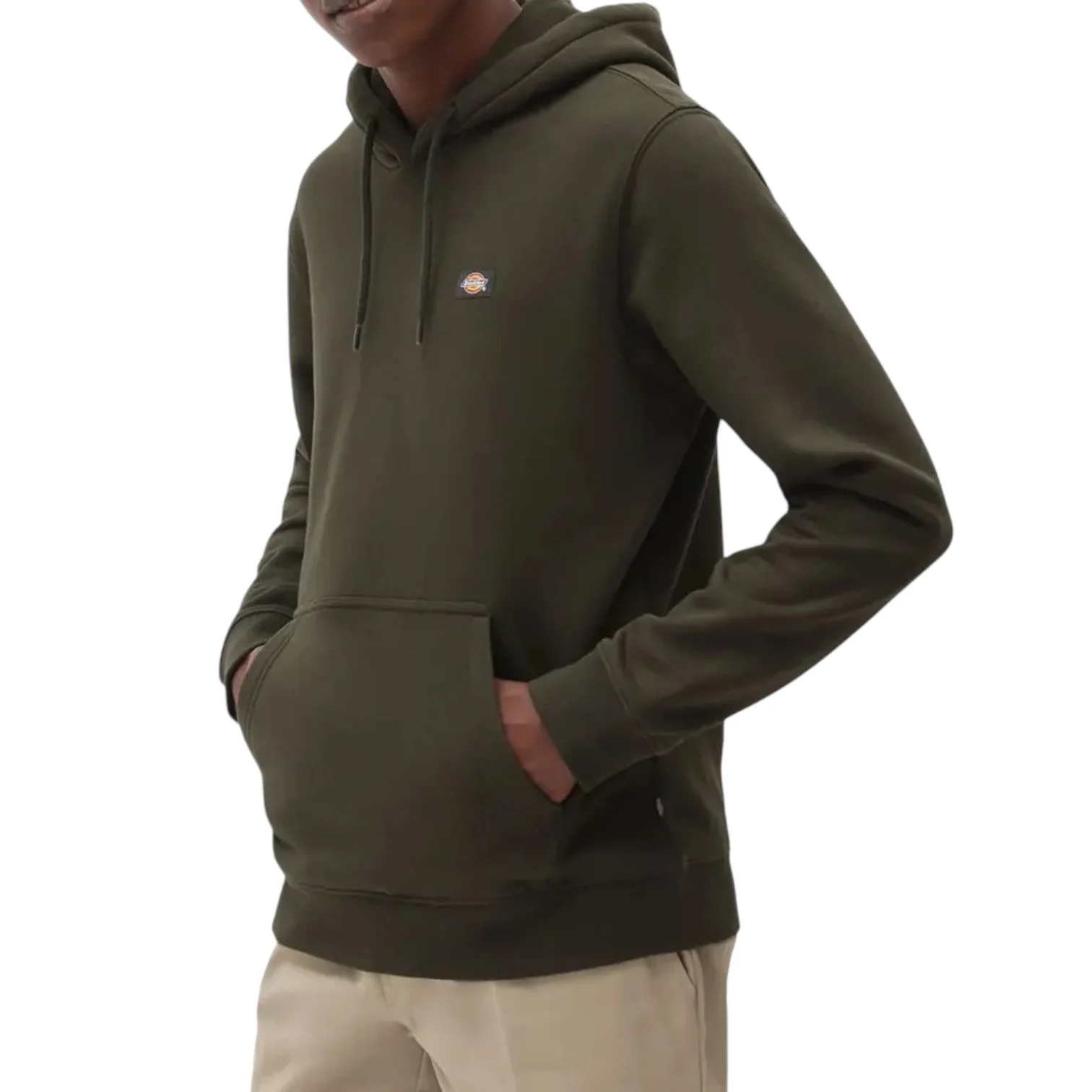 Oakport Hoodie Olive Green - Image 3