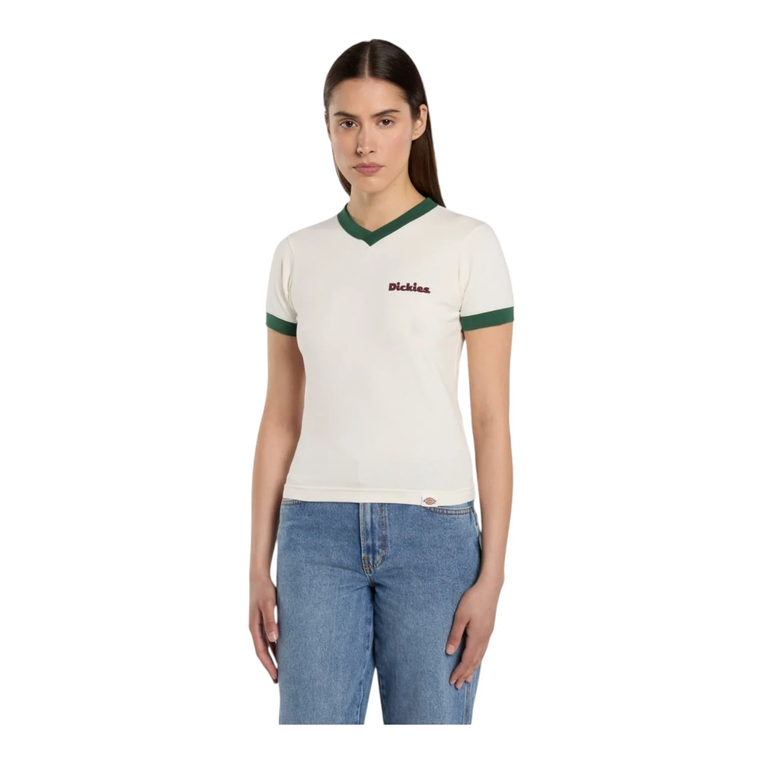Slayden Ringer Tshirt Ss White - Image 3