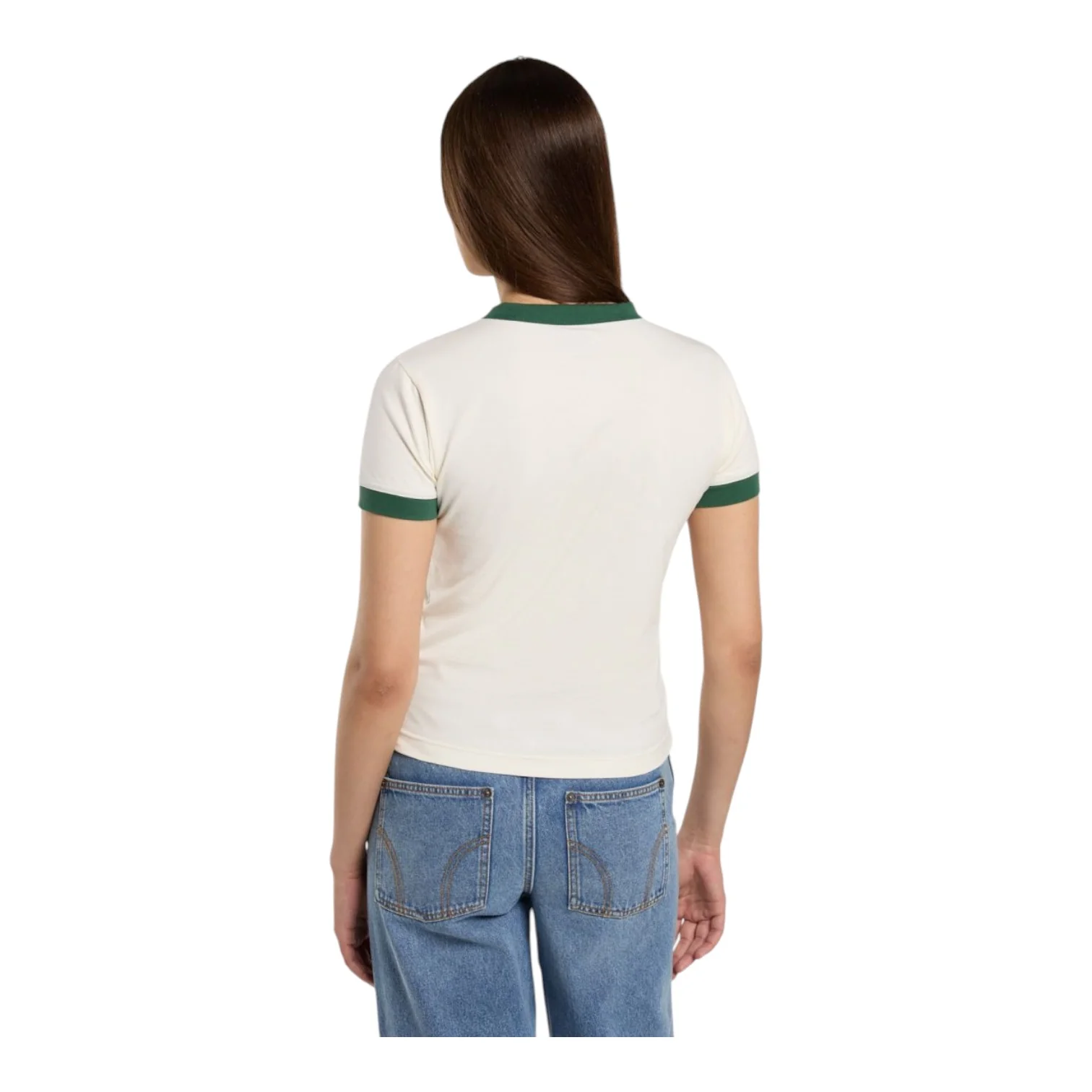 Slayden Ringer Tshirt Ss White - Image 4