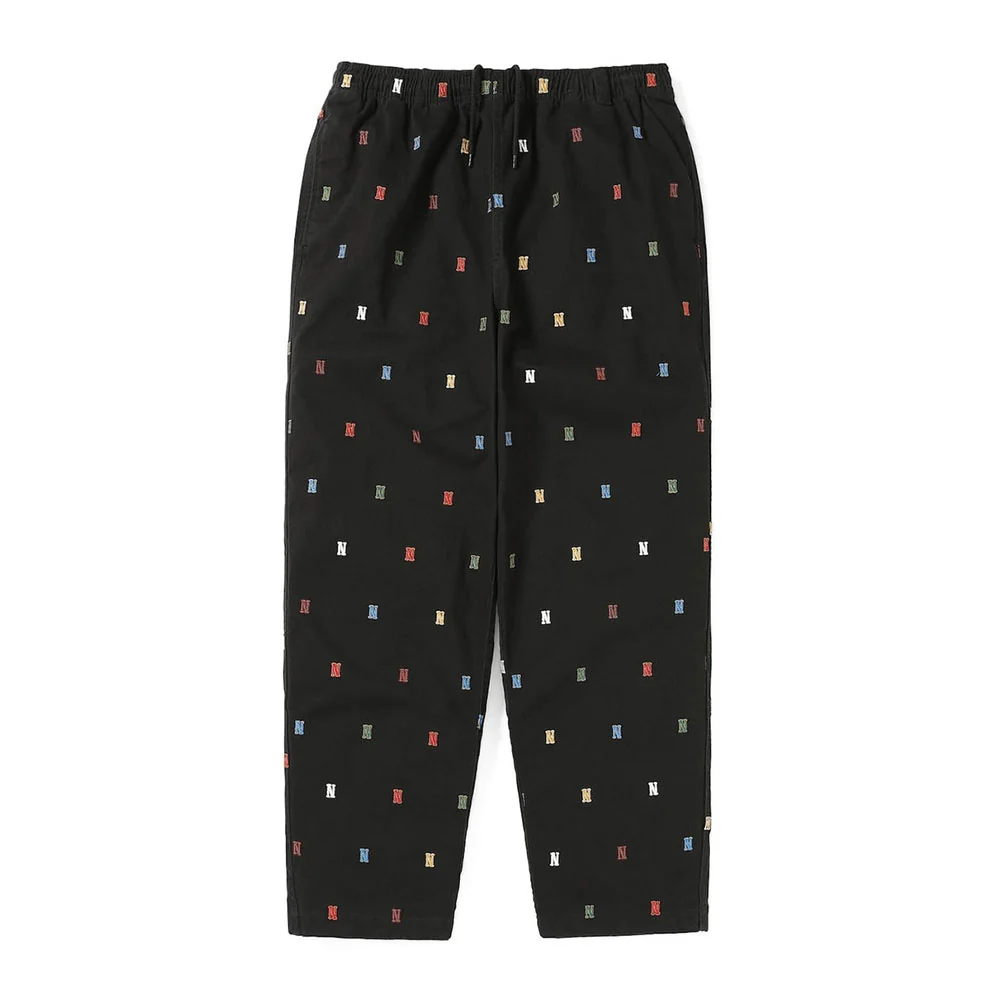 Embroidered Easy Pant