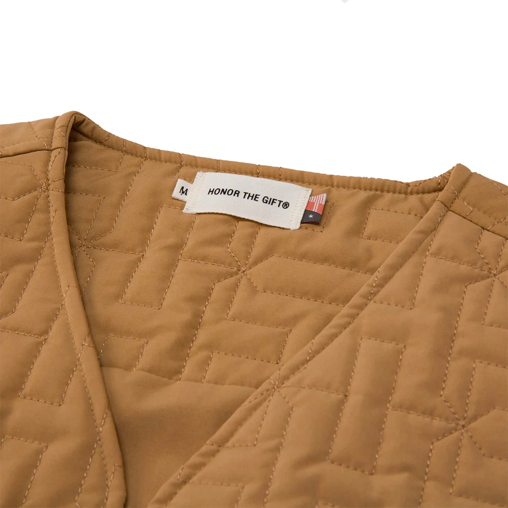 H Quilted Vest - Image 2