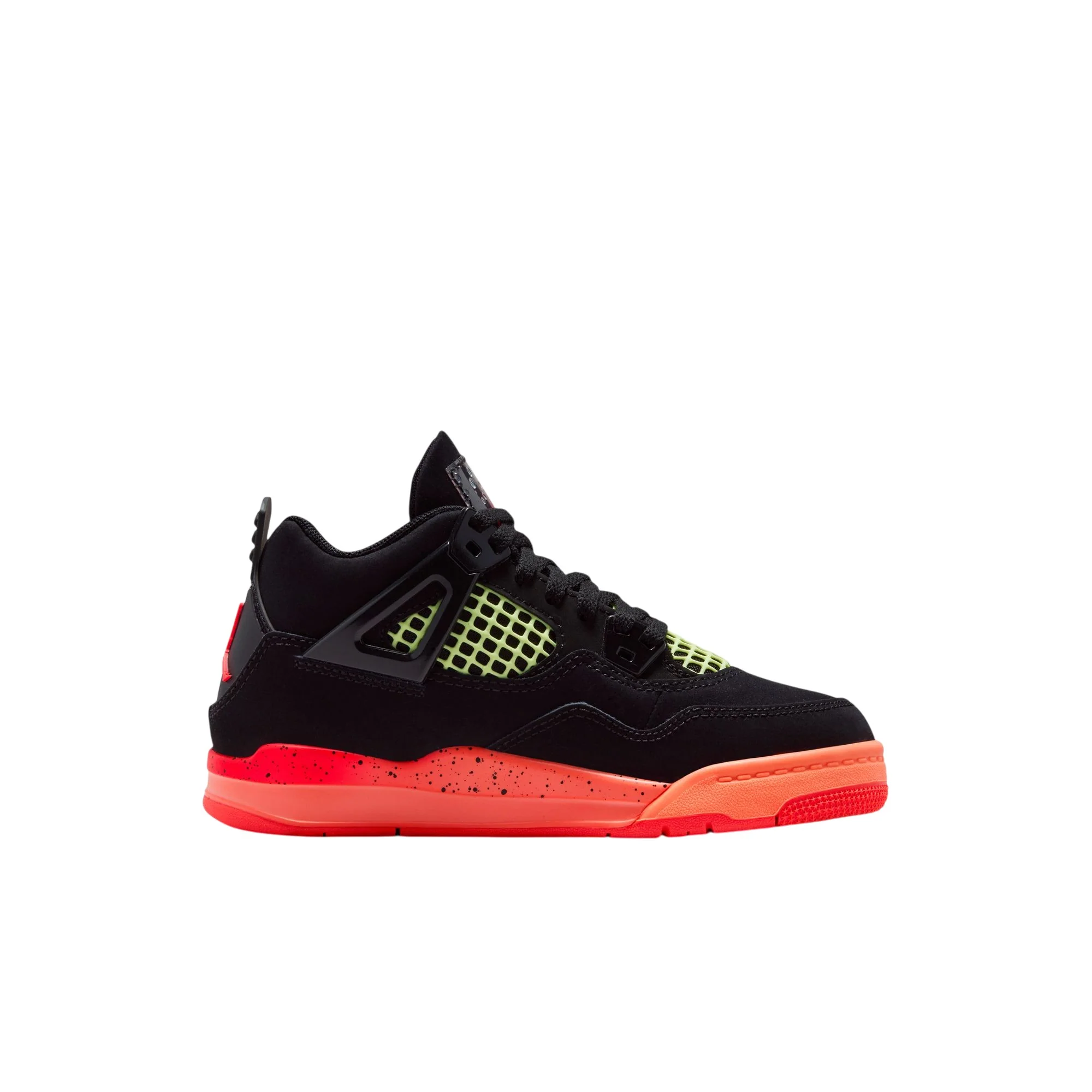Jordan 4 Retro Little Kids' Sneakers Black - Image 3