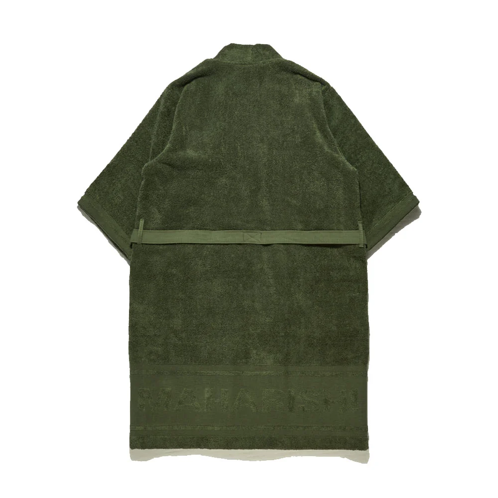 Kimono Robe Organic Cotton 600 Olivel/xl - Image 2