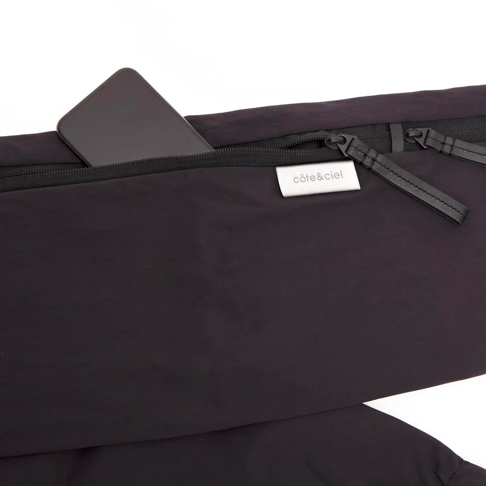Côte & Ciel Kohilo Crossbody Bag Black - Image 5