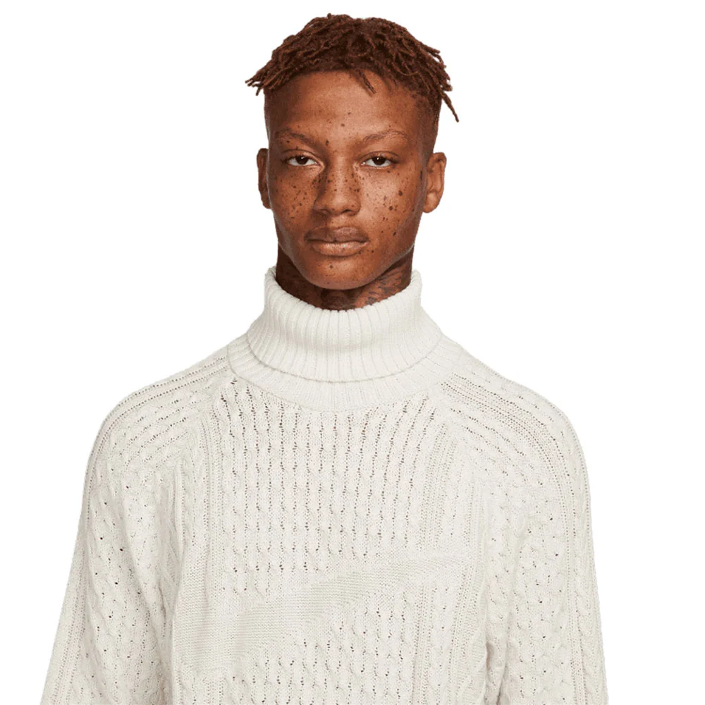 M NL CABLE KNIT TURTLENECK - Image 3