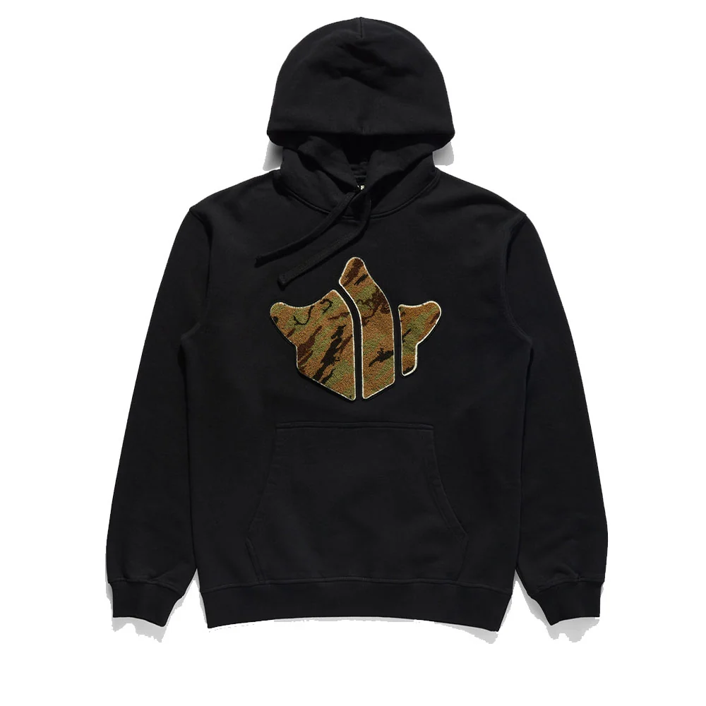 Maha Temp e Hooded Sweat Organic Cotton Sweat B ack