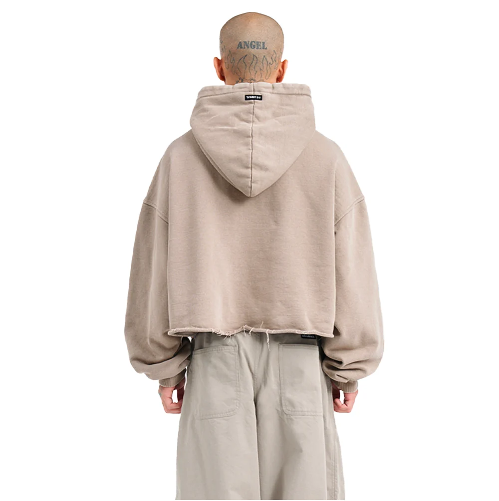 Mens Knitted Hoodie - Image 6