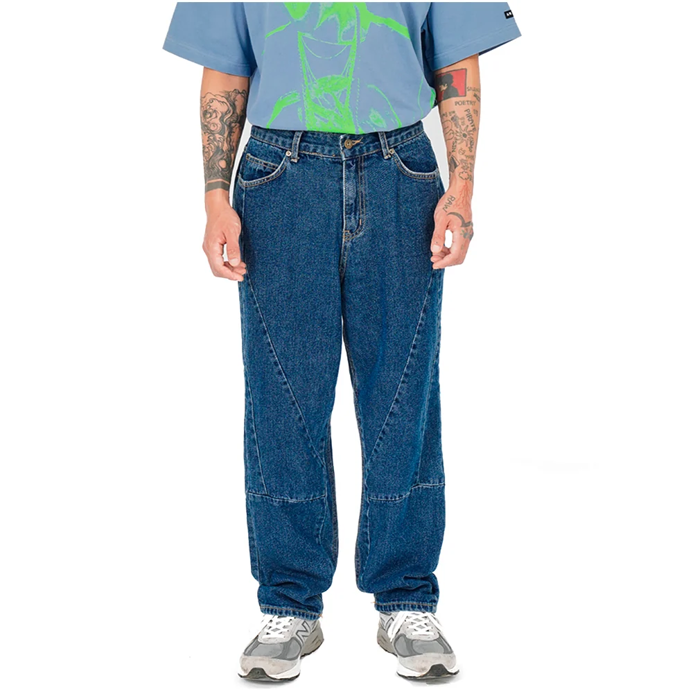 Mens Woven Denim Pants - Image 5