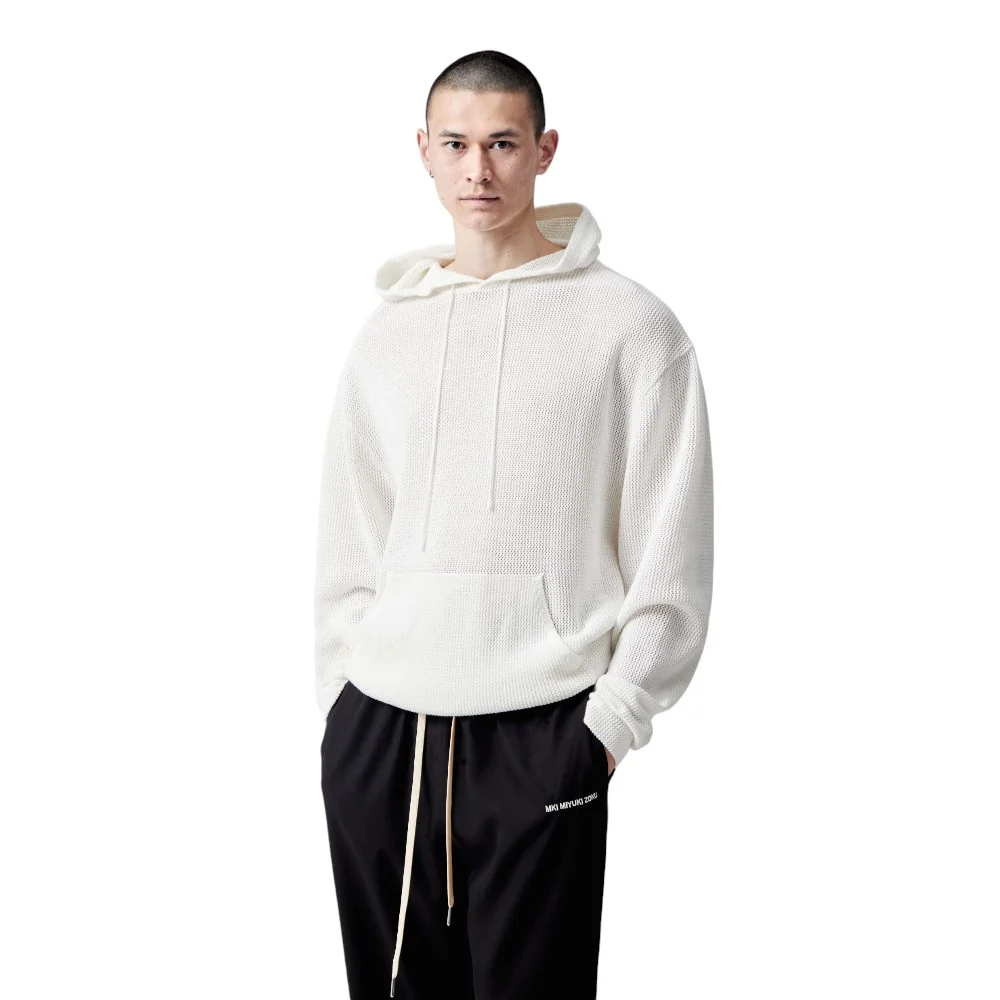 Loose Gauge Hoodie White - Image 3