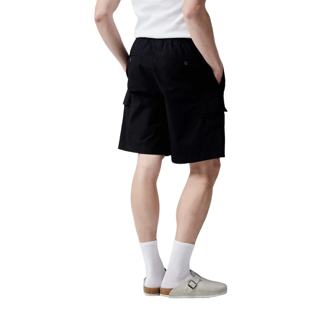Ripstop Cargo Shorts Black - Image 4