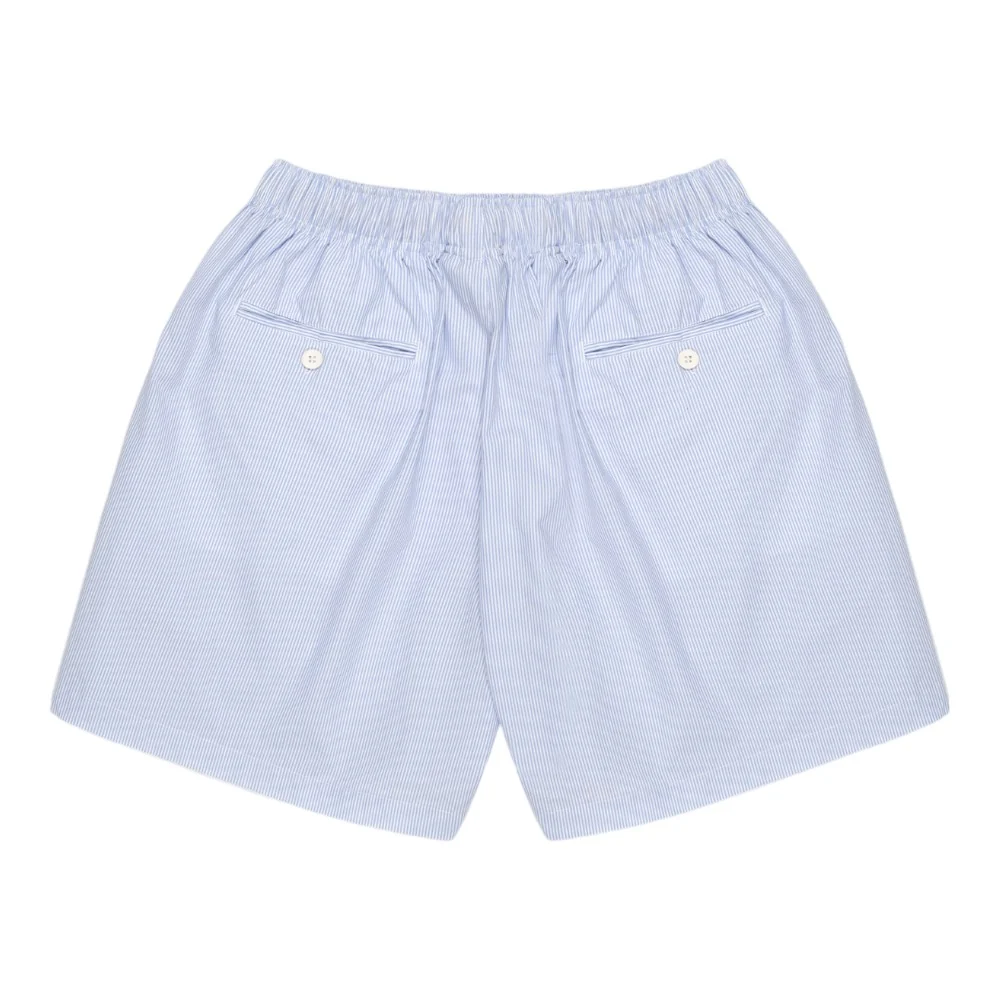 Striped Shorts Blue - Image 2