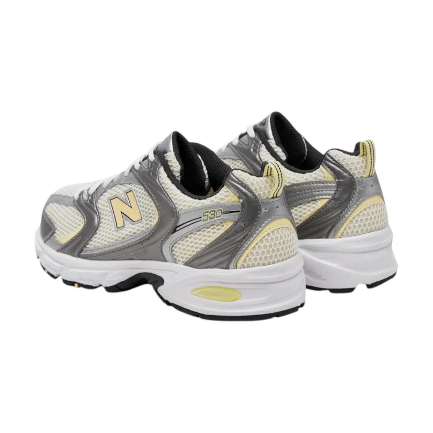 New Balance 530 Silver Yellow - Image 3
