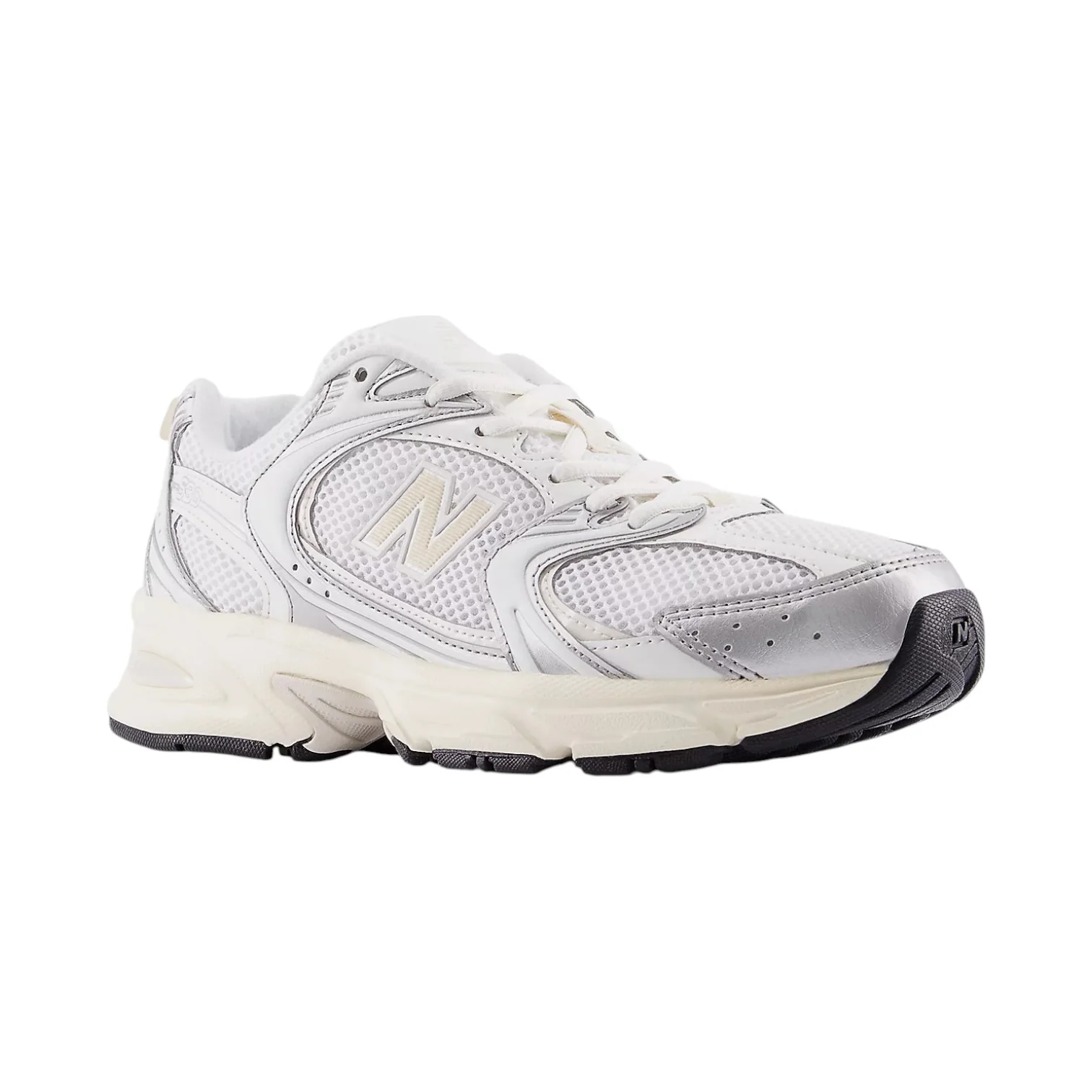 New Balance 530 Silver Metallic Linen - Image 2