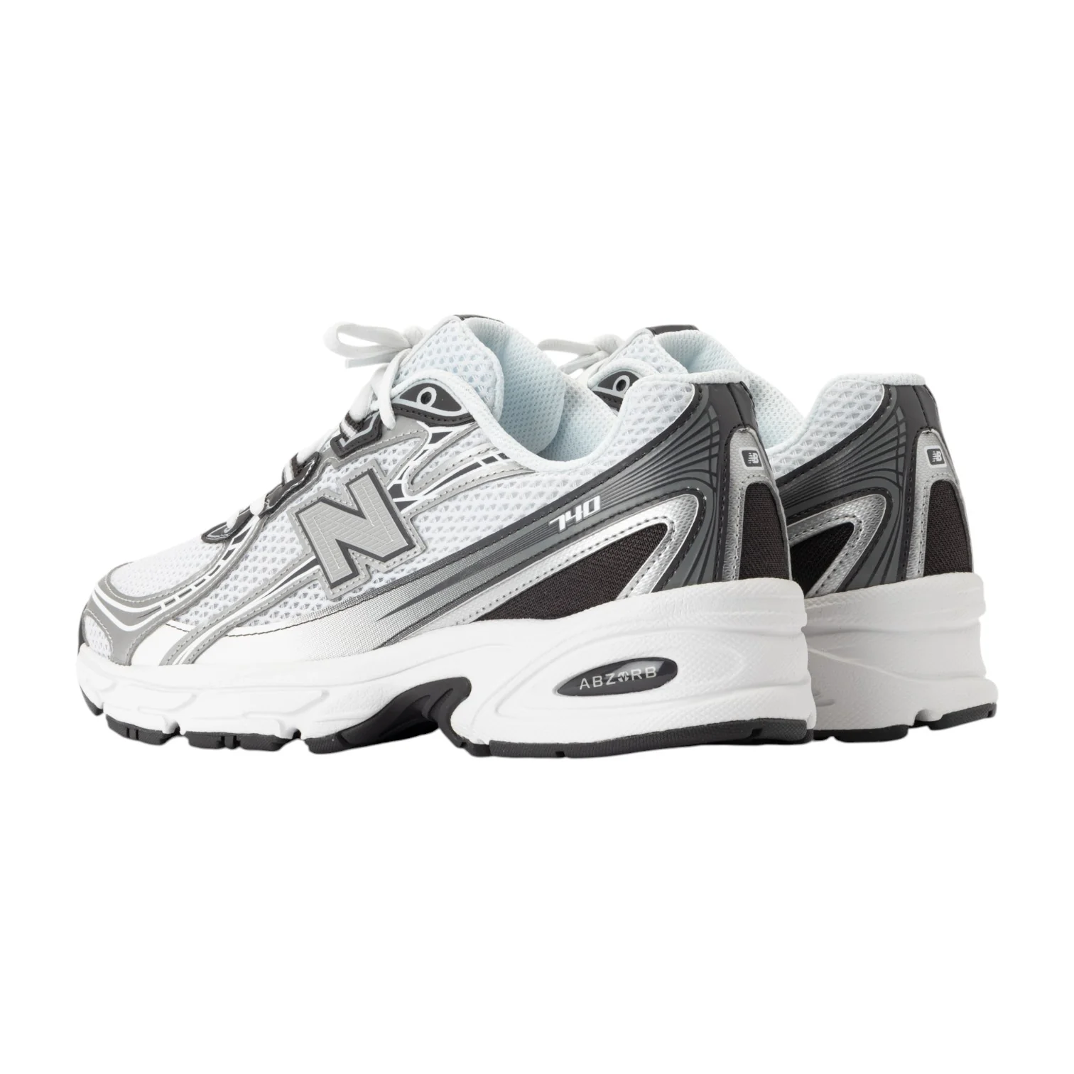 New Balance 740 White/Grey - Image 3