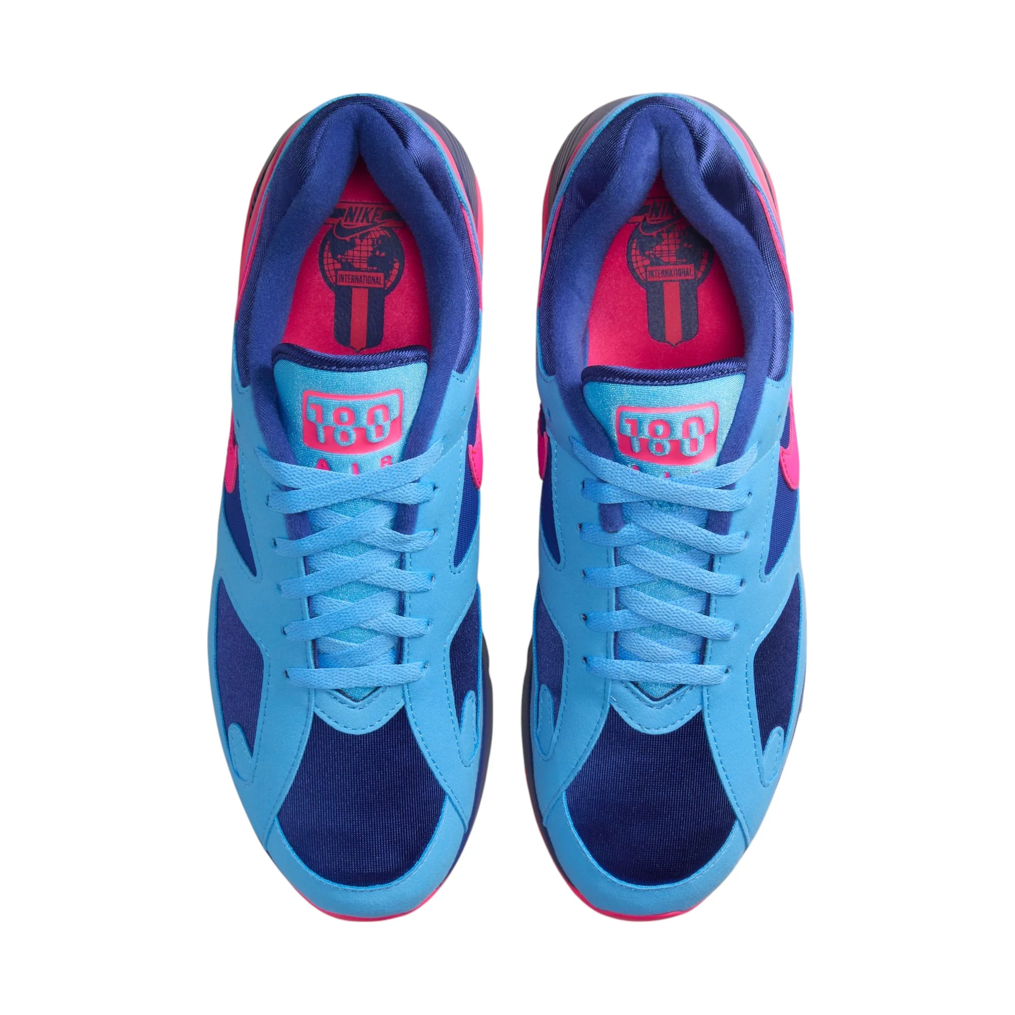 Air 180 University Blue And Hyper Pink - Image 4