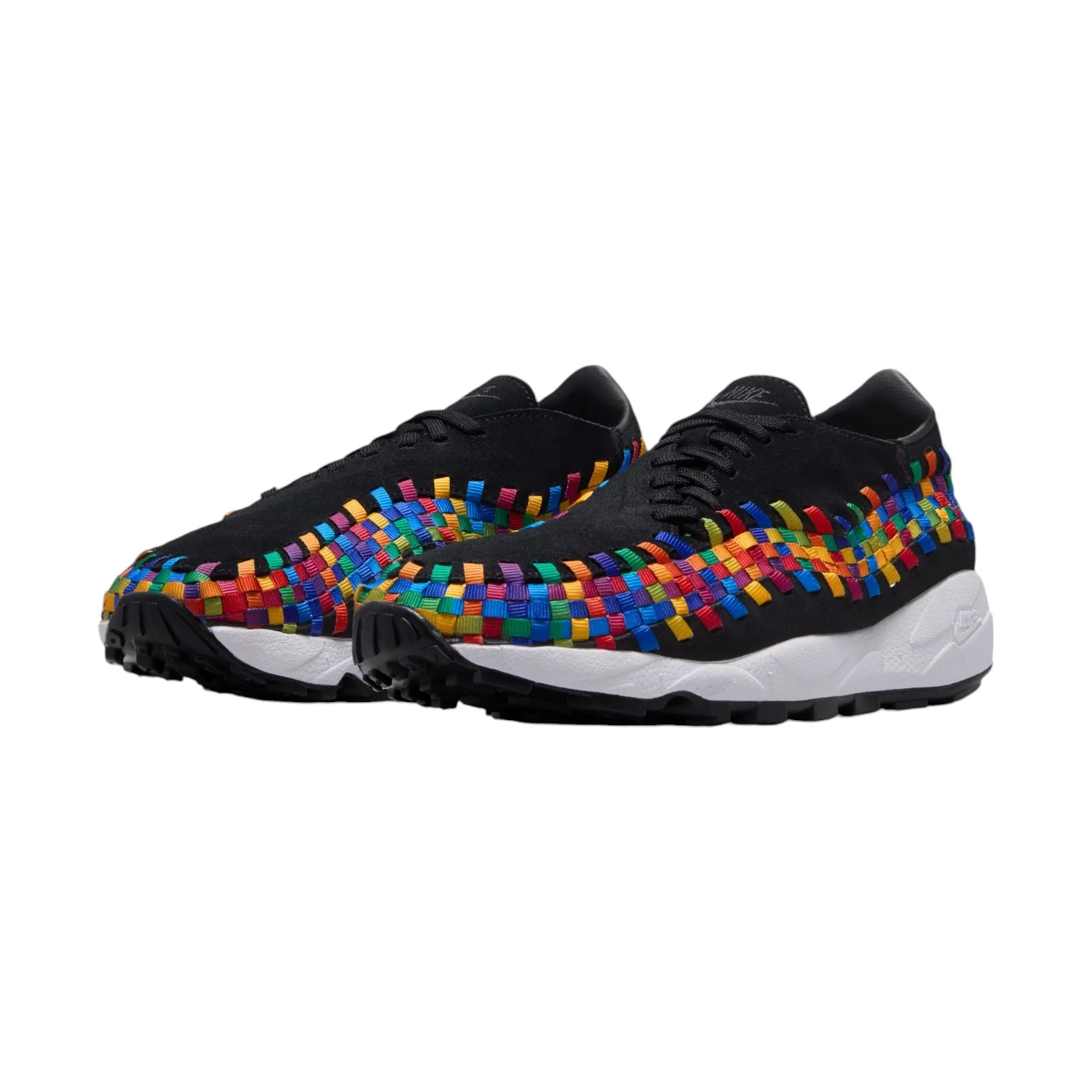 Air Footscape Woven Black Rainbow - Image 2