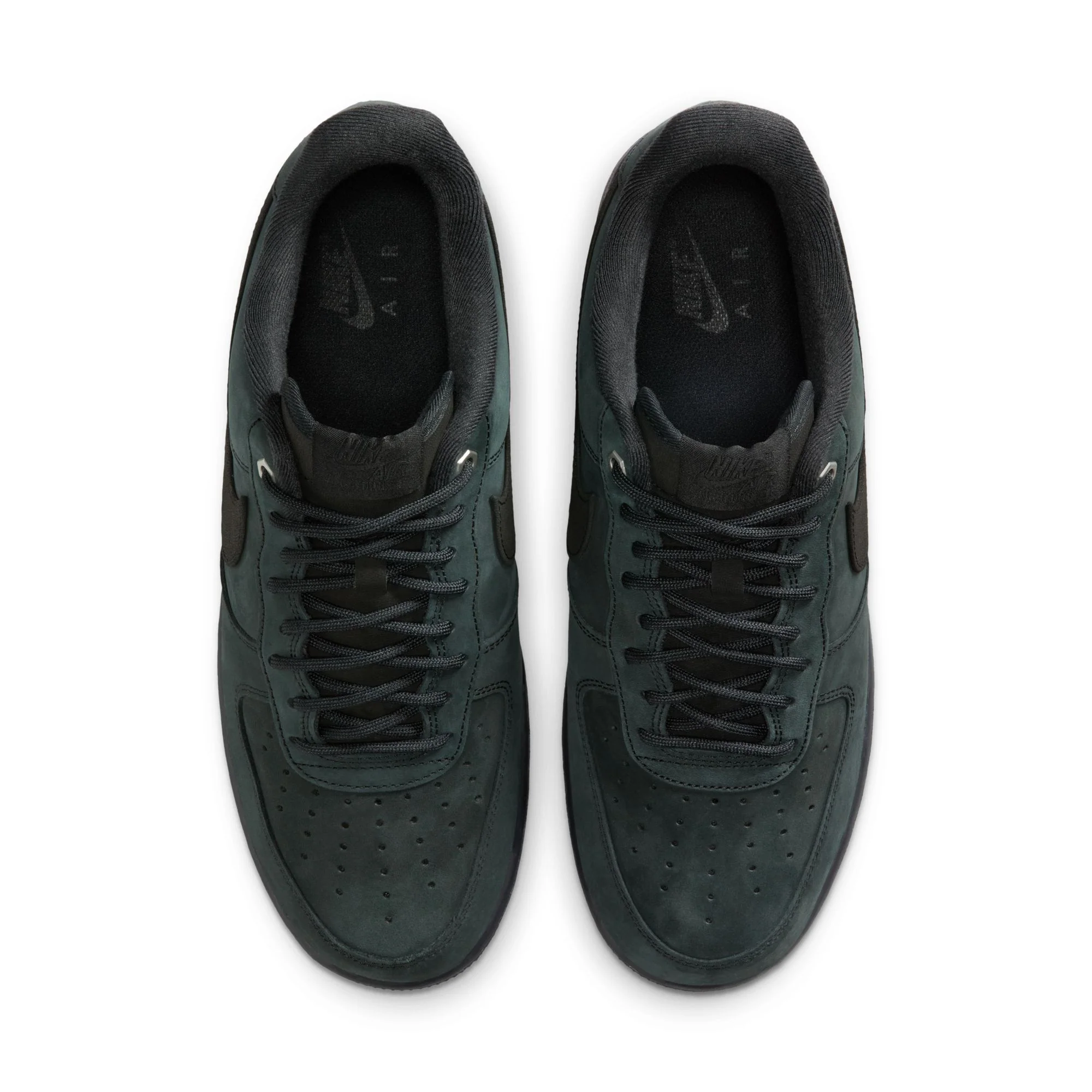 Air Force 1 Low Triple Black Nubuck - Image 4
