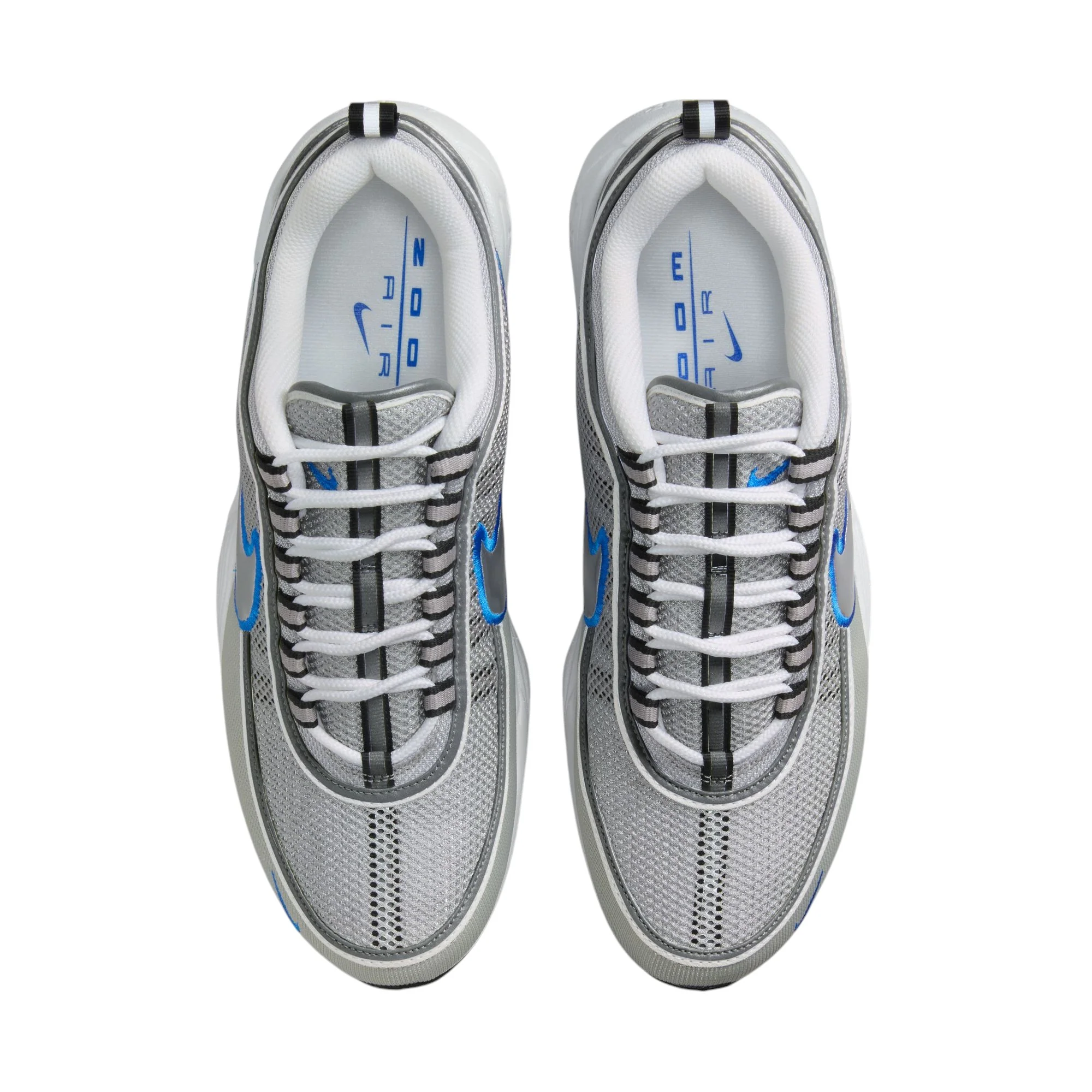 Air Zoom Spiridon Sp Metallic Silver Signal Blue - Image 4