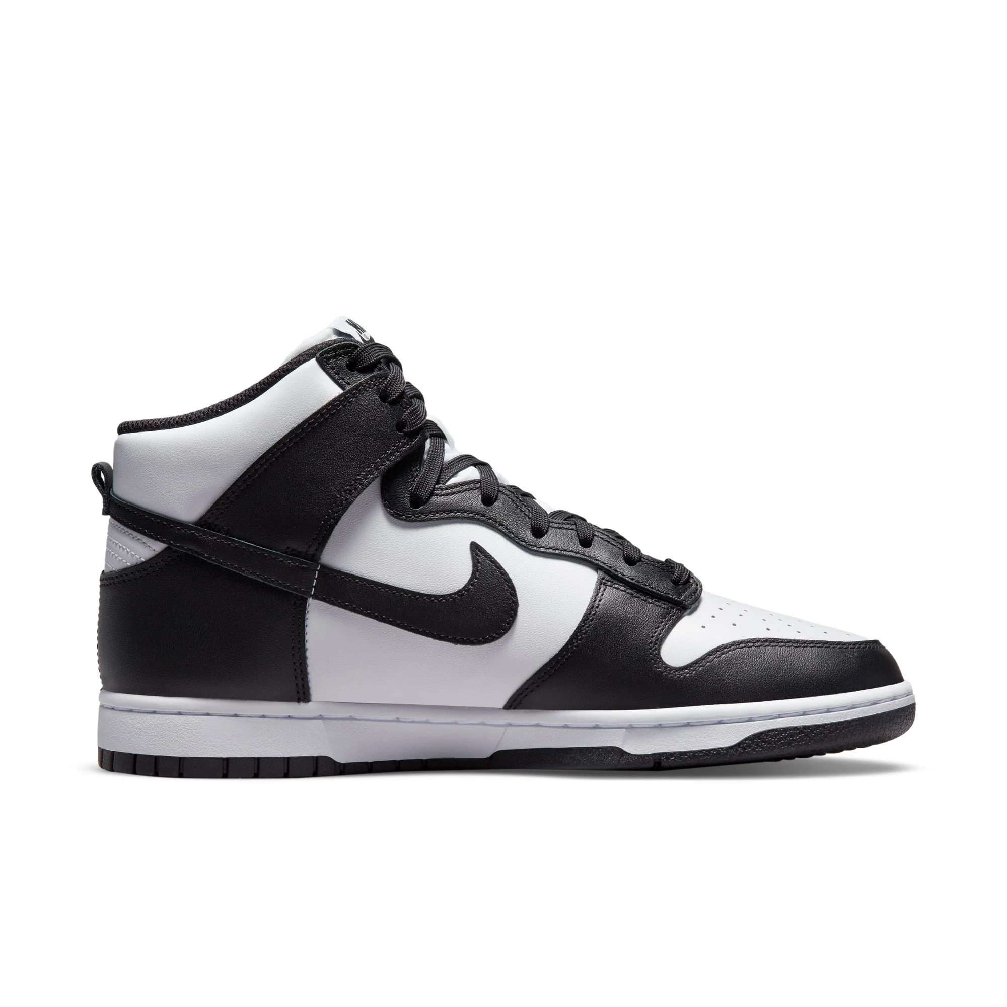 Nike Dunk Hi Retro White Black Total Orange - Image 3