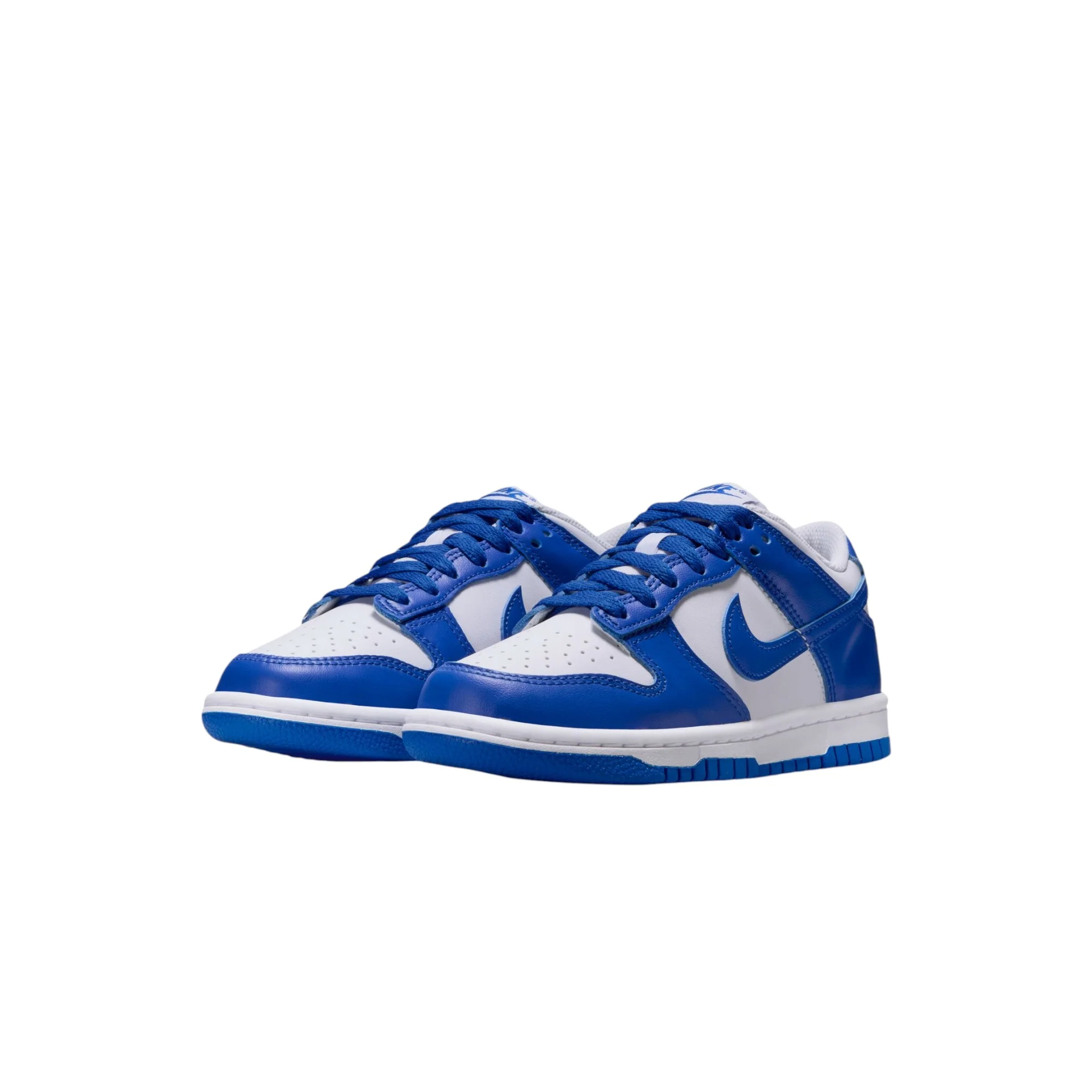 Nike Dunk Low White Hyper Royal - Image 2