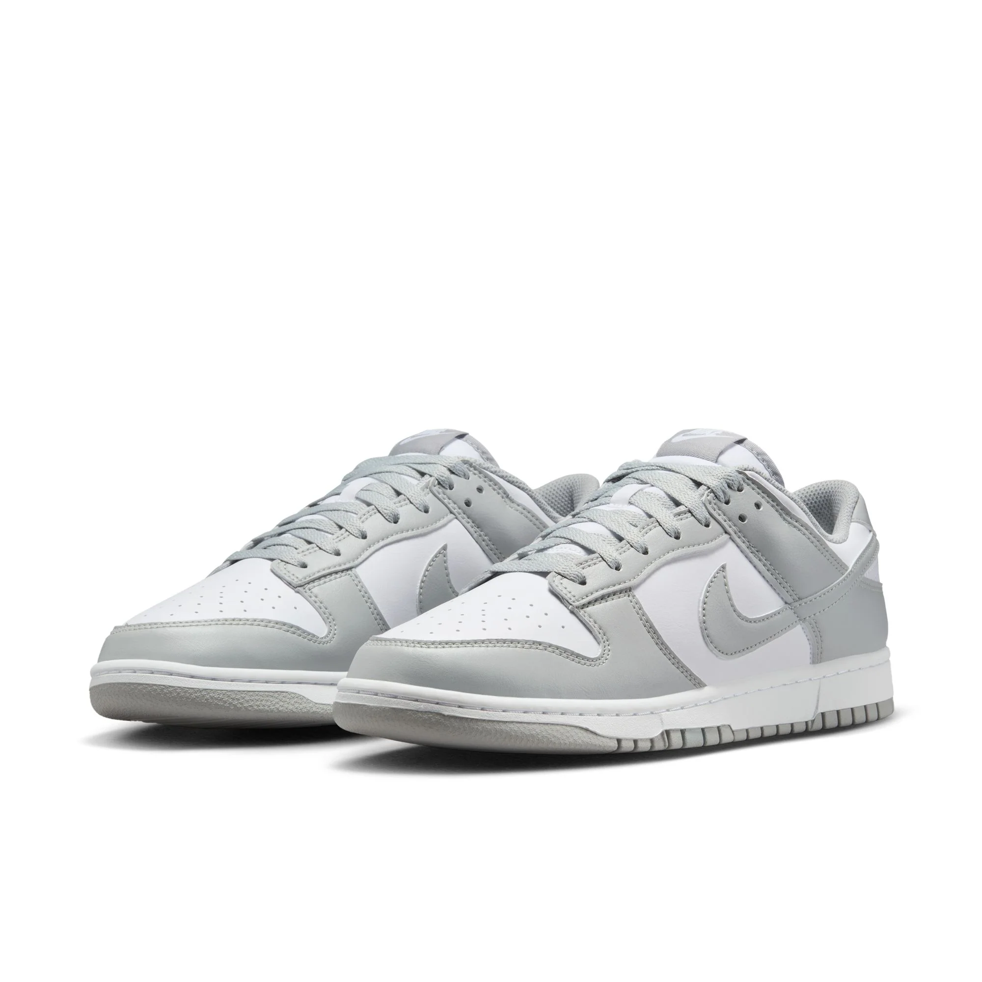 Nike Dunk Low Retro White Light Smoke Grey - Image 2